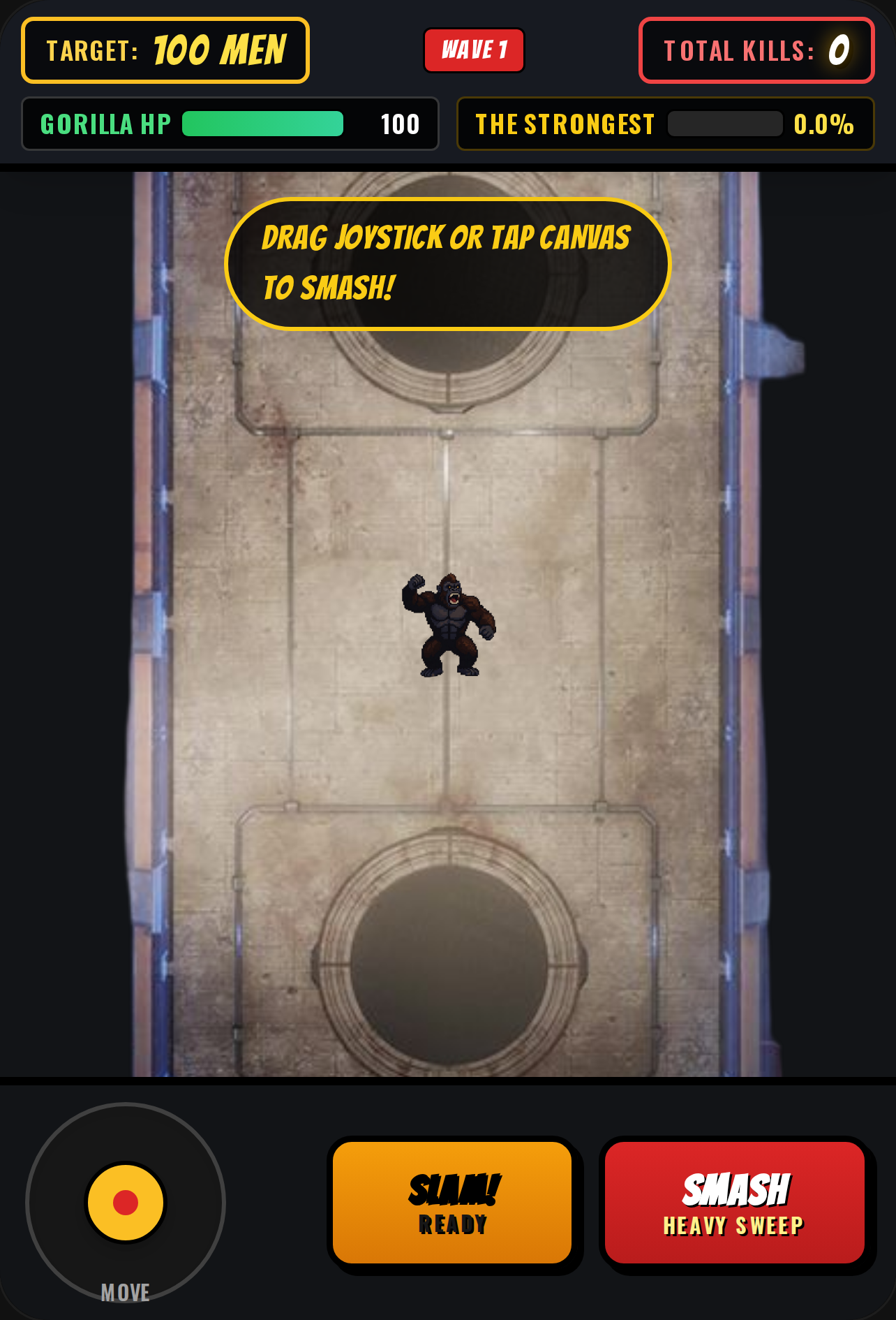 Gorilla vs 100 Men: The Strongest cover