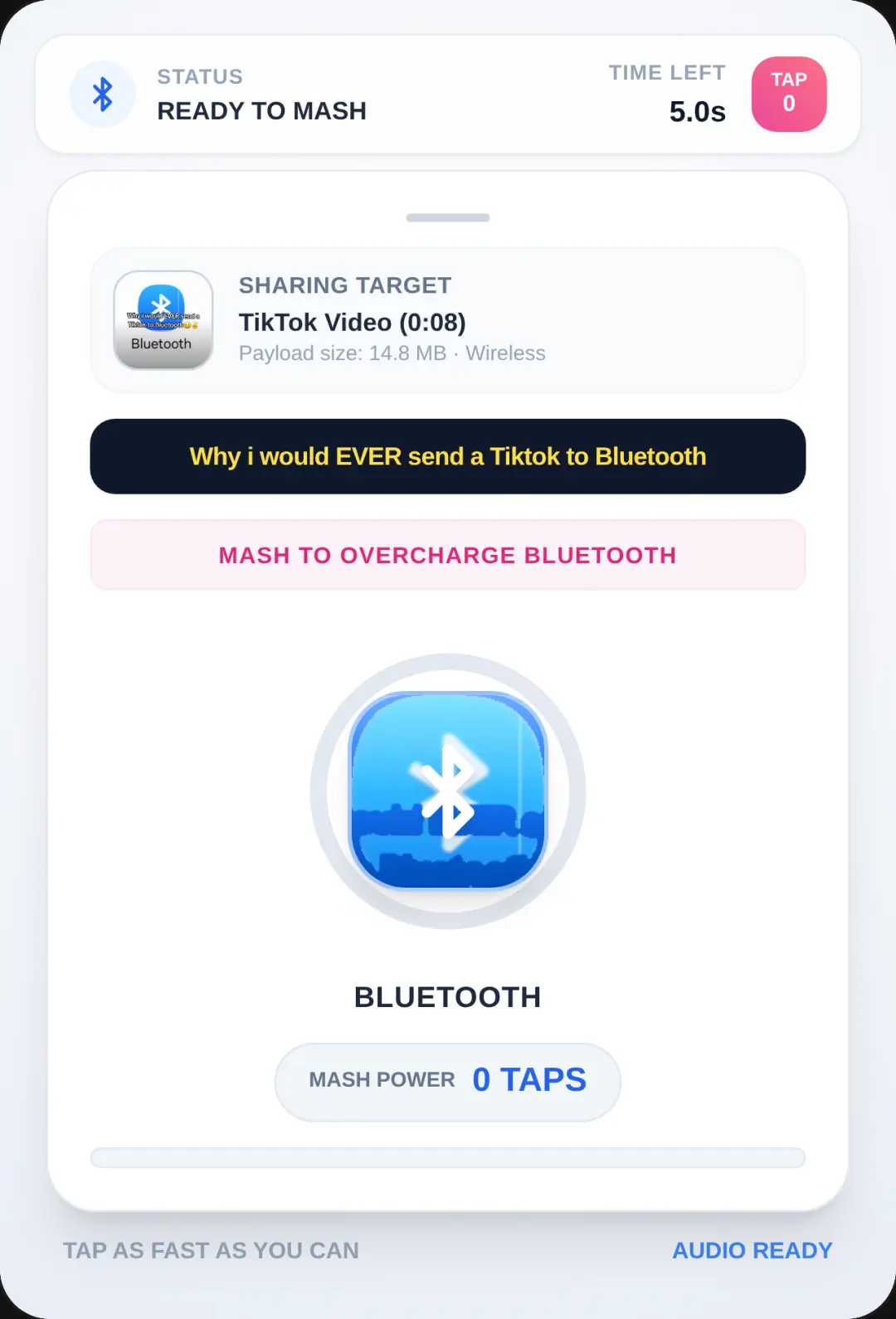 Why Would I Ever Send This to Bluetooth cover