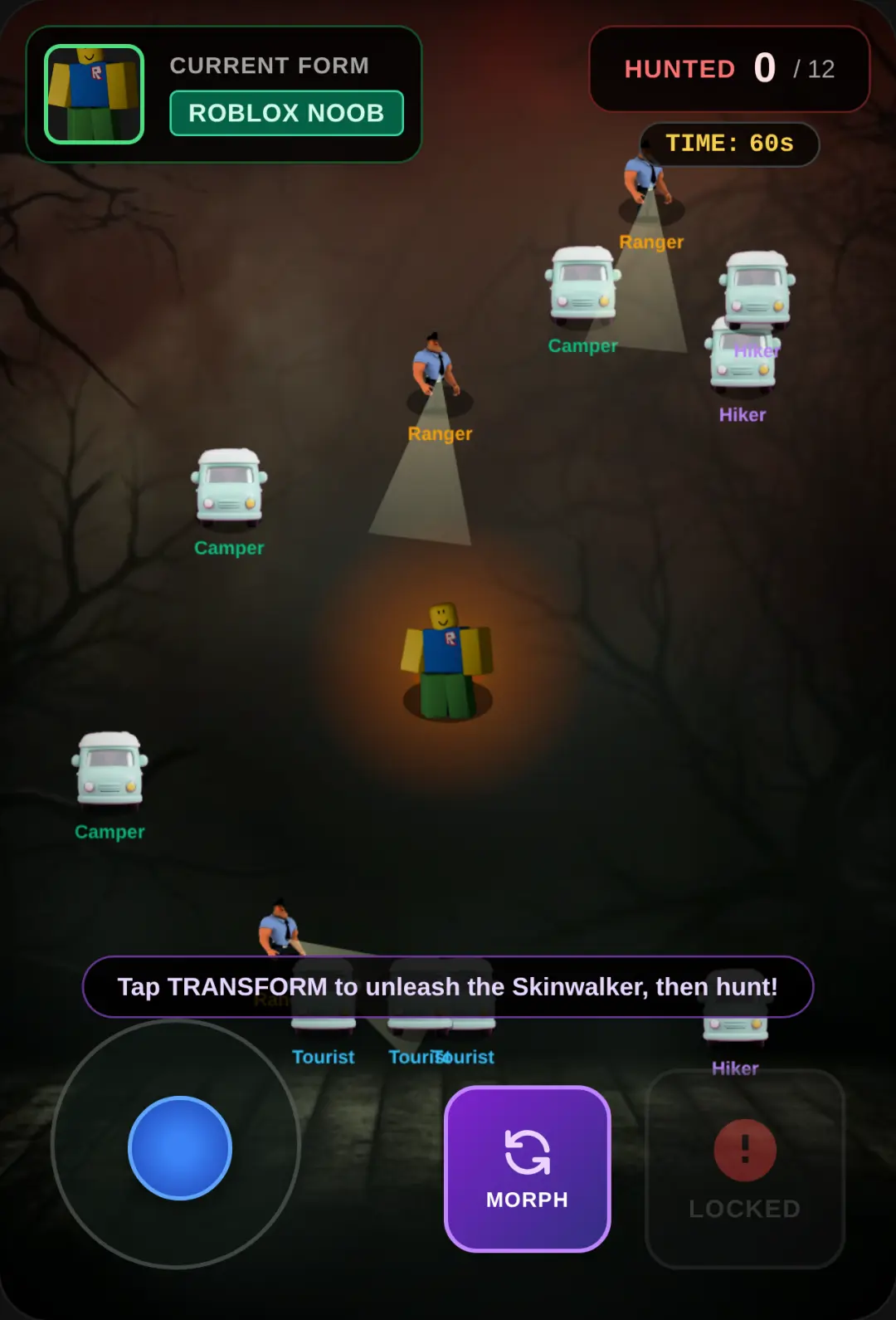 Roblox Noob: Skinwalker Hunt cover