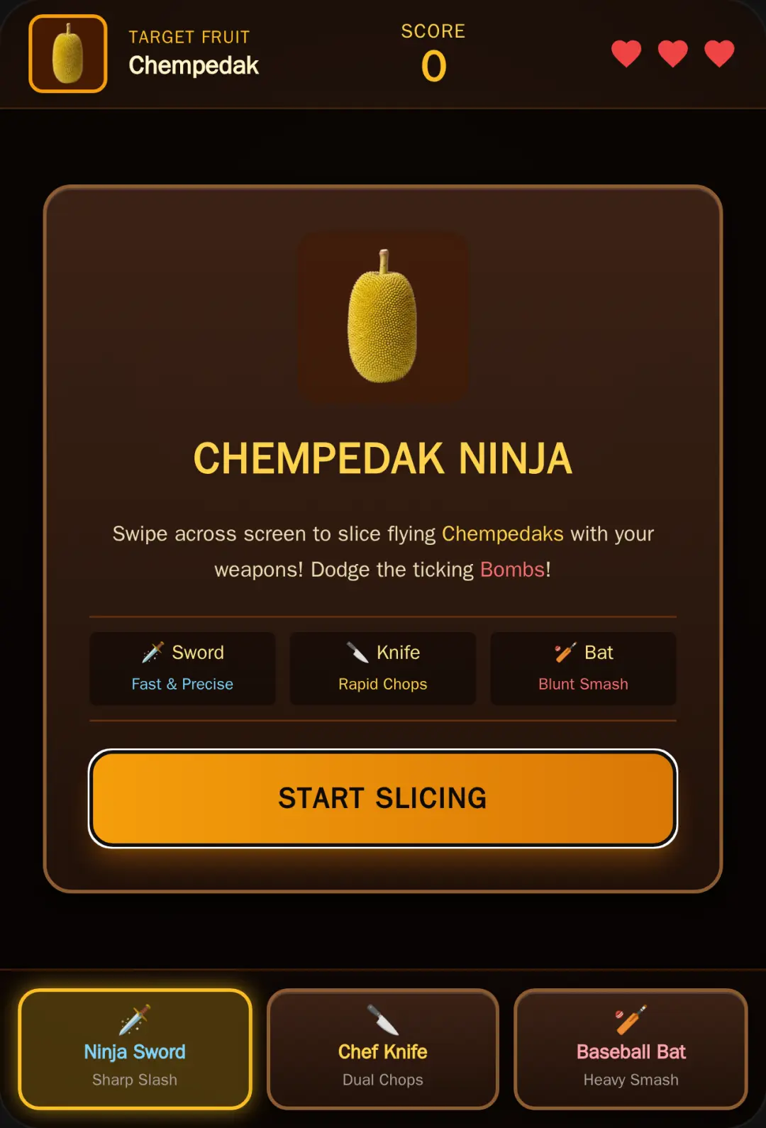 Chempedak Ninja: Slice & Smash cover