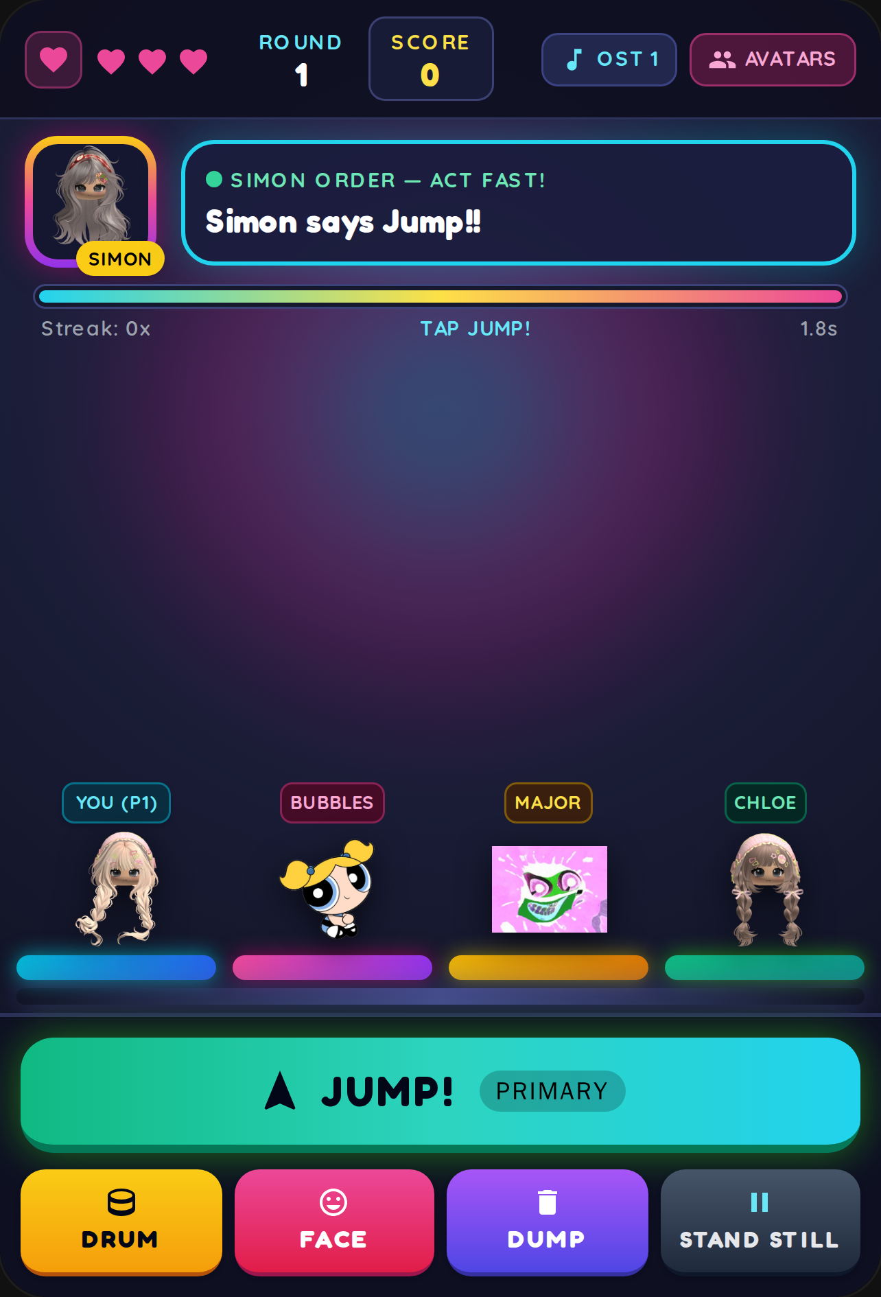 Simon Says Jump Party cover