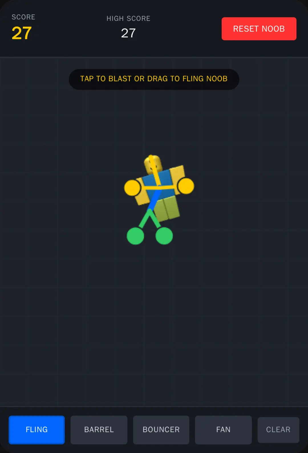 Roblox Noob Ragdoll Sandbox cover