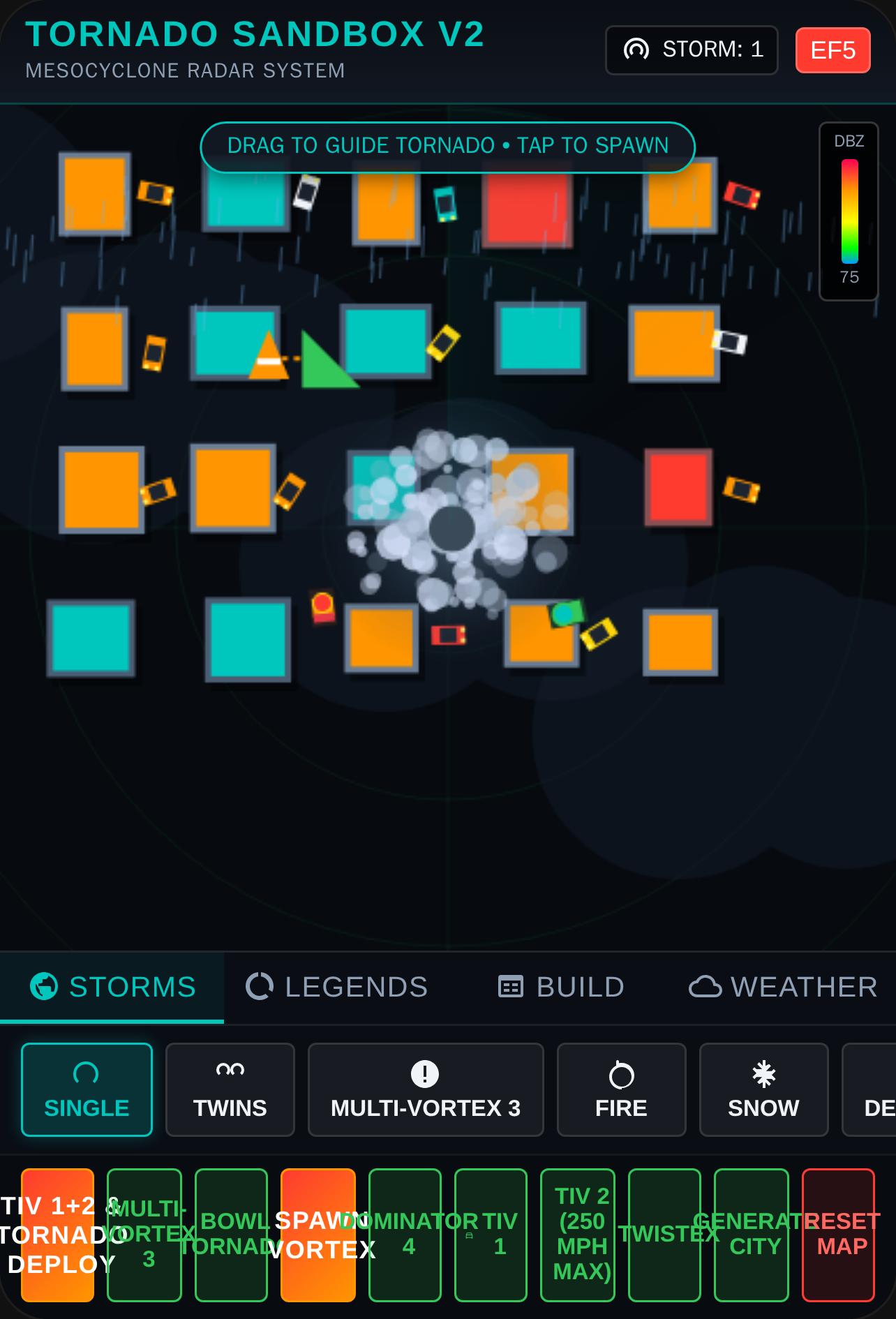 Tornado Sandbox V2 - Severe Weather Tactical Simulation cover