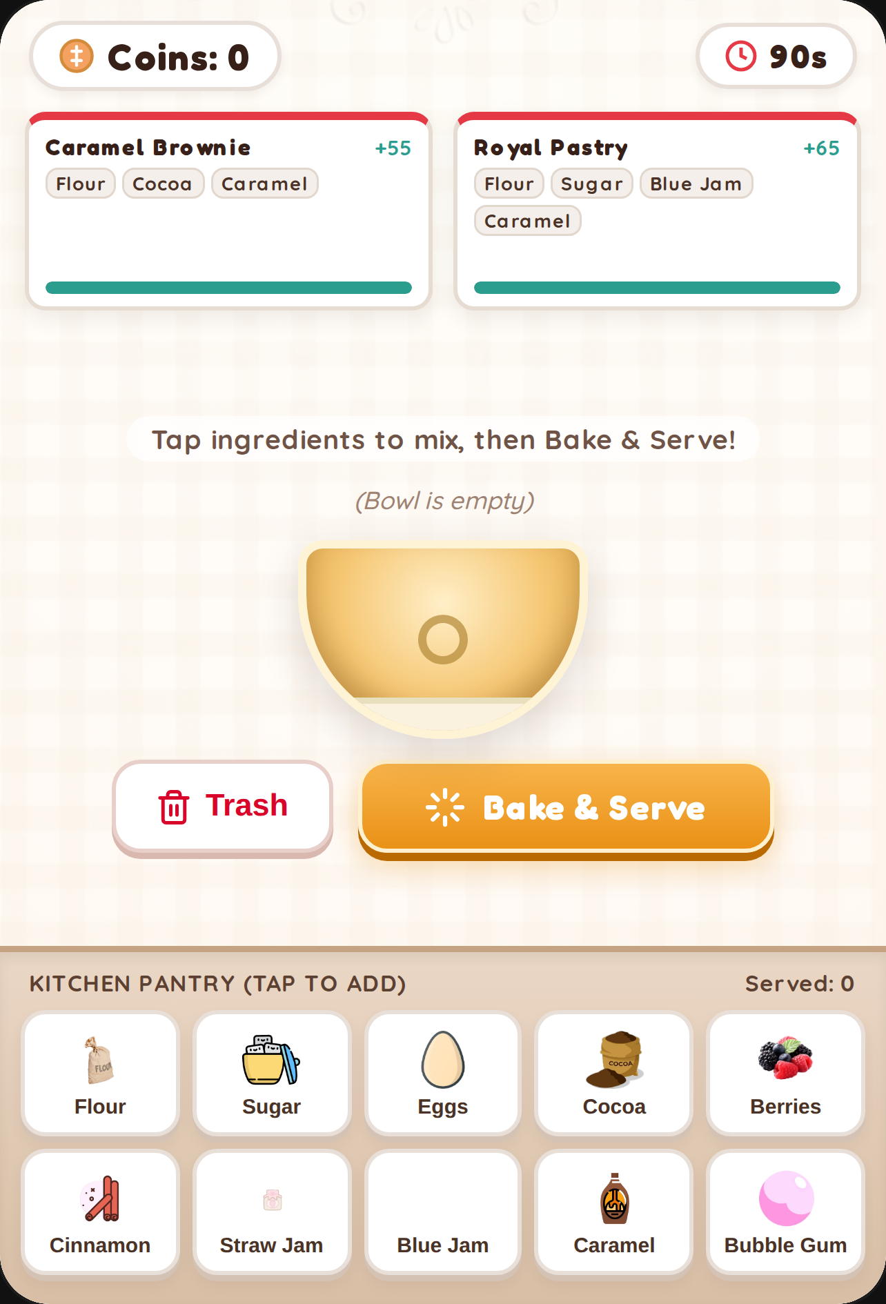Bake cover
