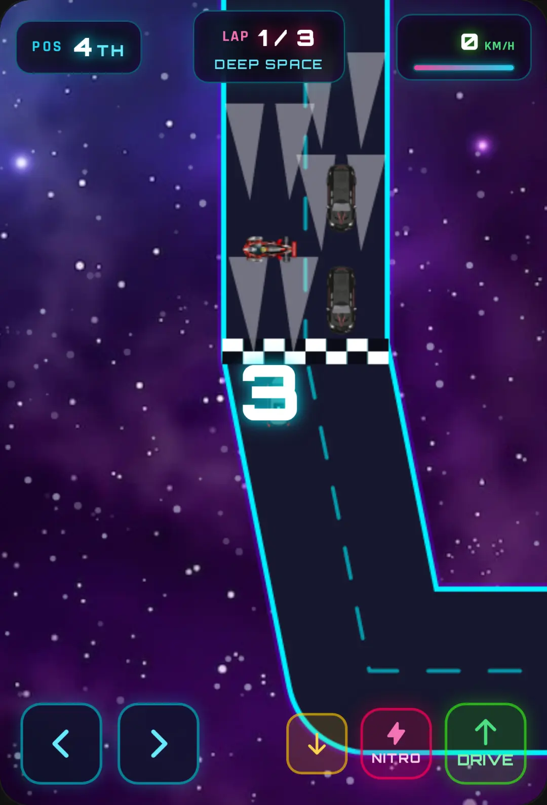Deep Space Circuit - Robot Racing cover