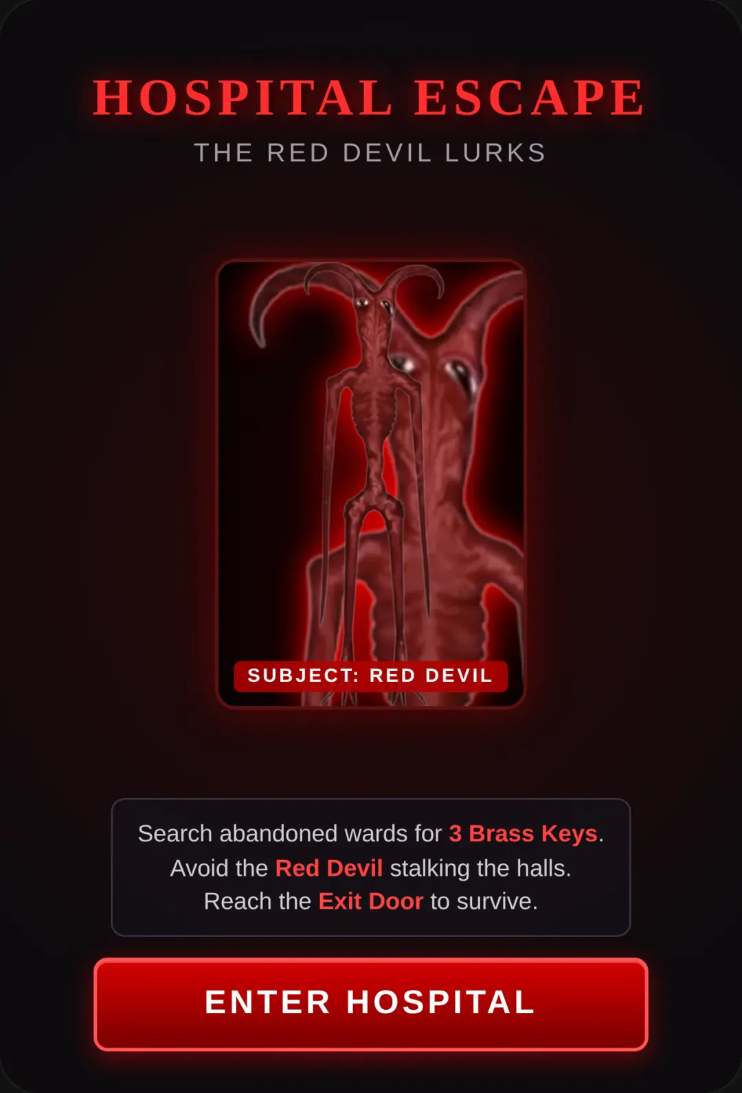 Hospital Escape: Red Devil cover