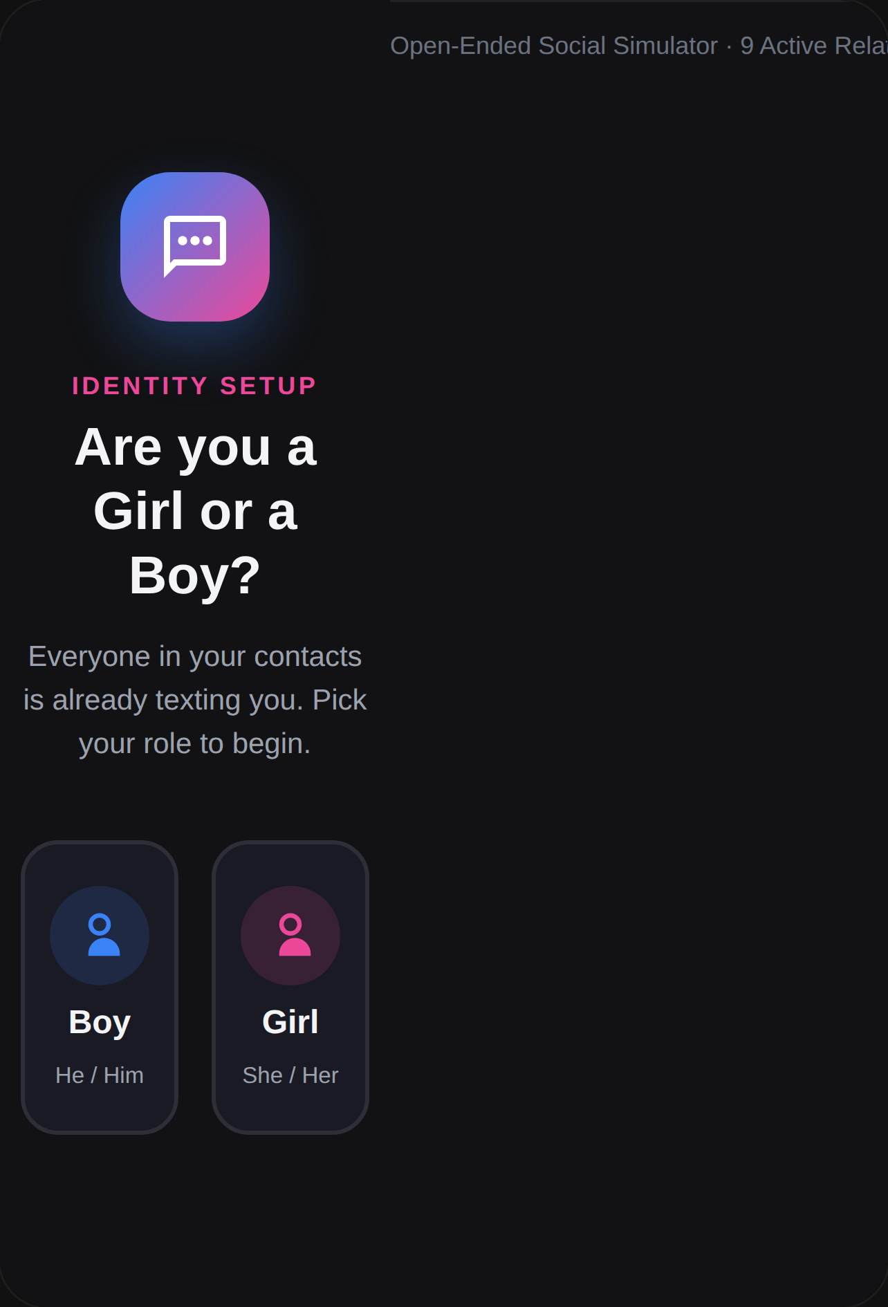Social Chat Simulator cover