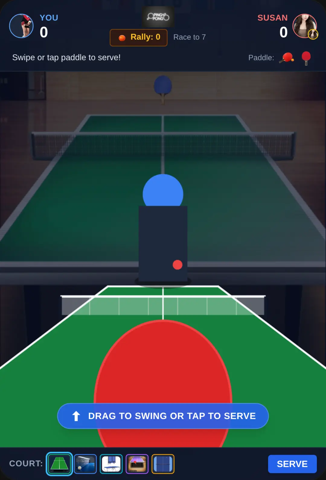 Pro Table Tennis - Susan Liu Showdown cover