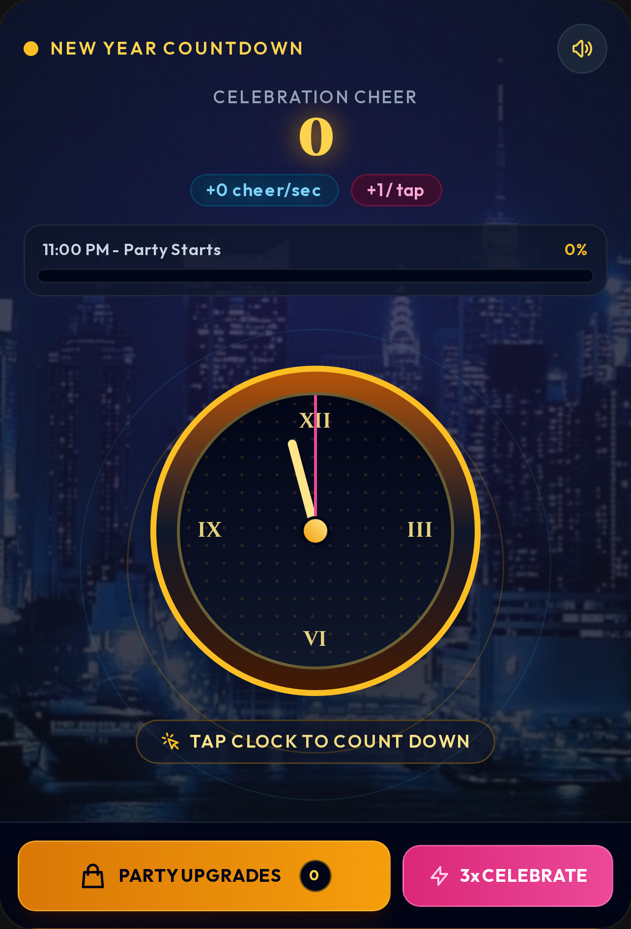 New Year Midnight Clicker cover