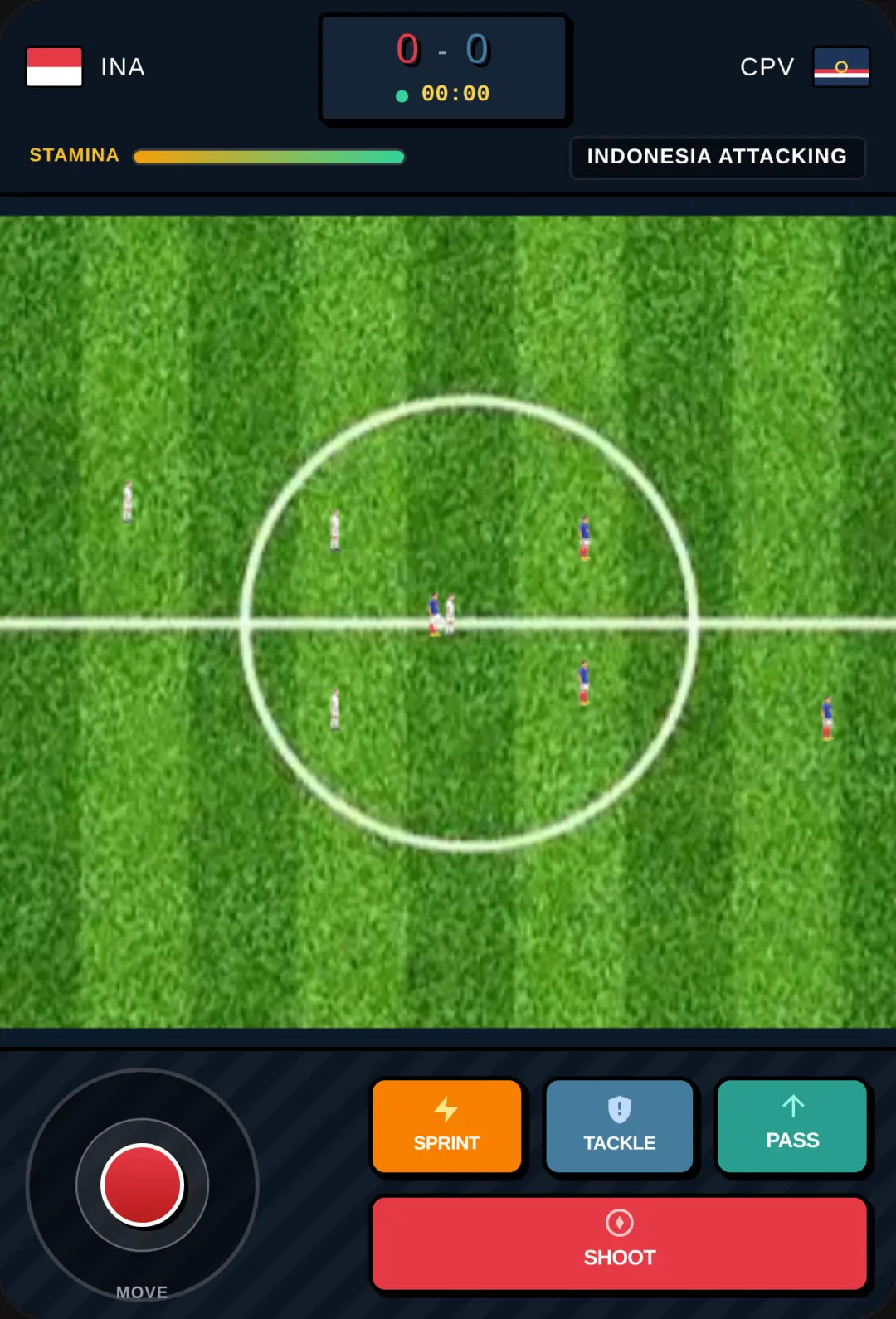 Indonesia vs Cape Verde - Arcade Football cover