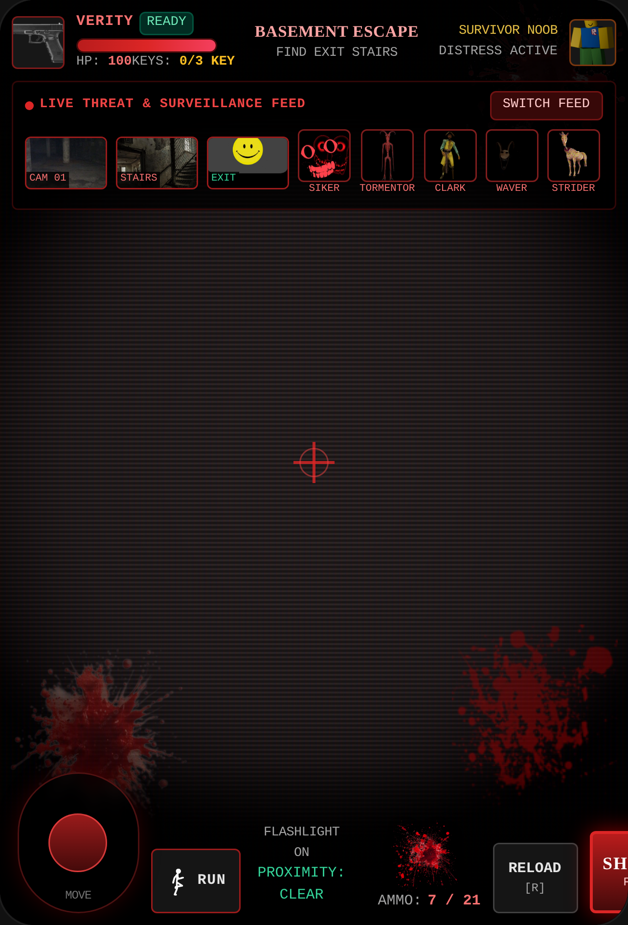 Basement Escape: Survival Horror.......... cover