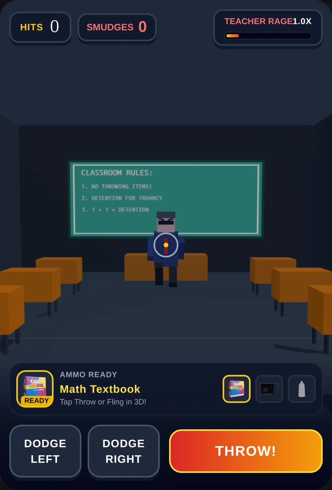 Throw at Your Teacher 3D cover