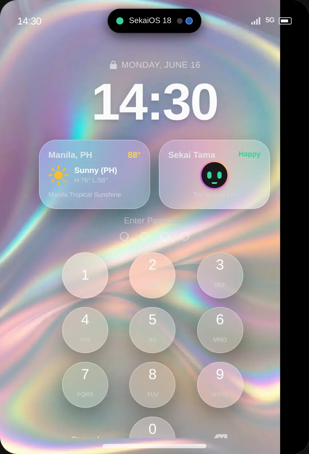 SekaiOS - iPhone 18 Pro Max cover