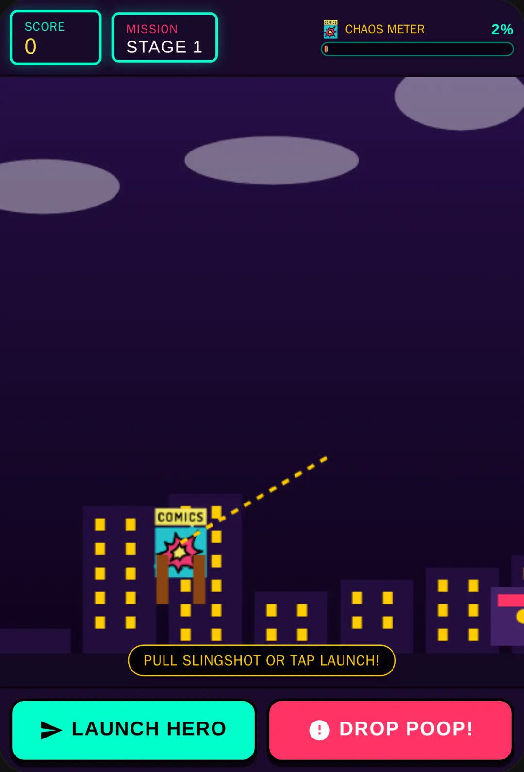Superhero Plane Planet Crash cover