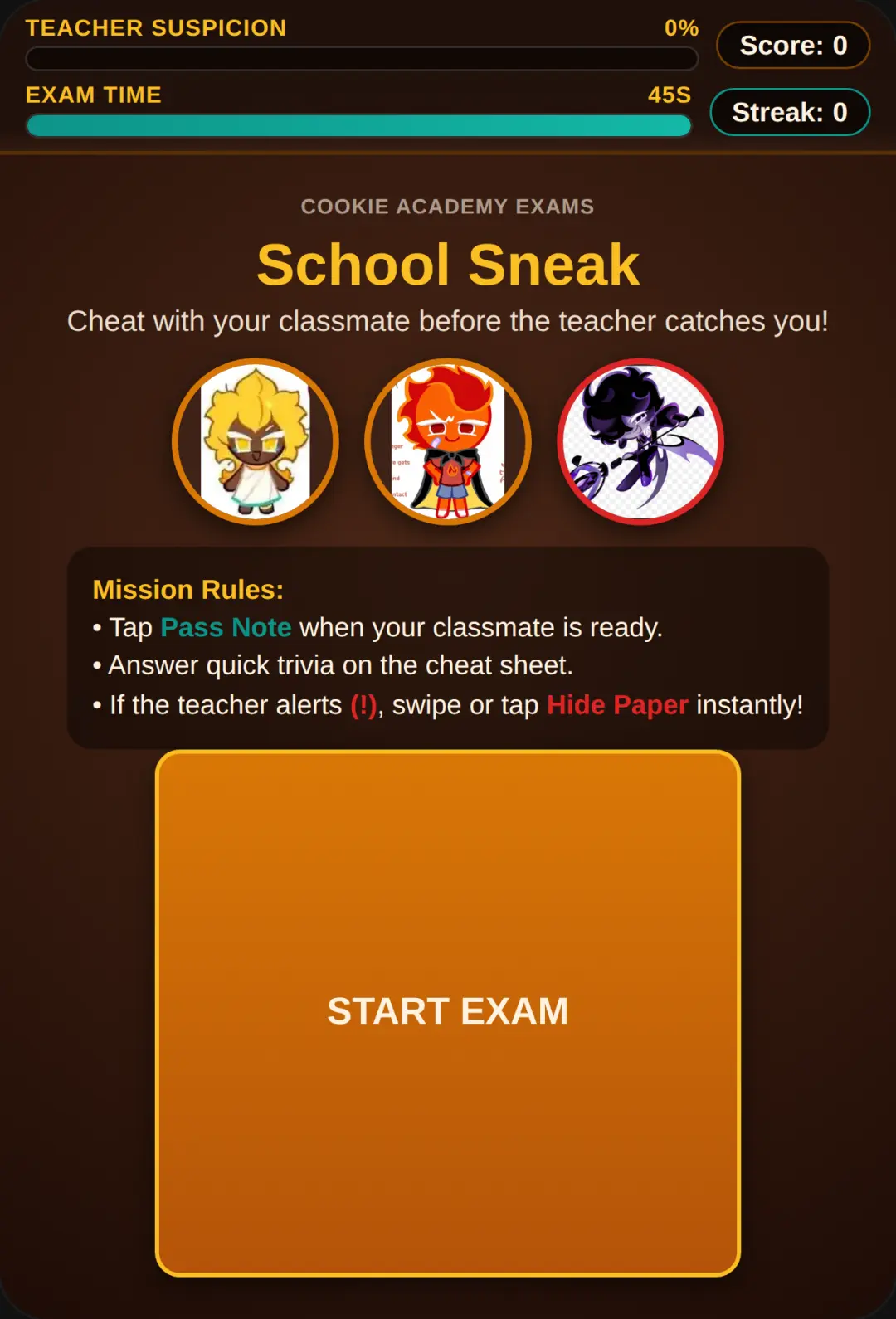 Cookie Classroom Sneak cover
