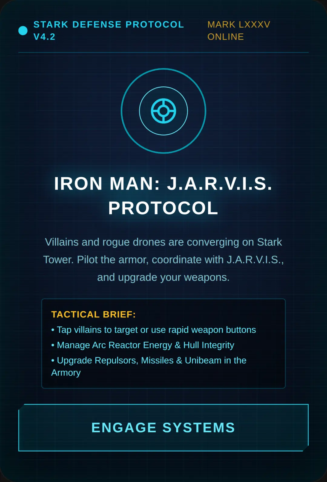 Iron Man: J.A.R.V.I.S. Protocol cover