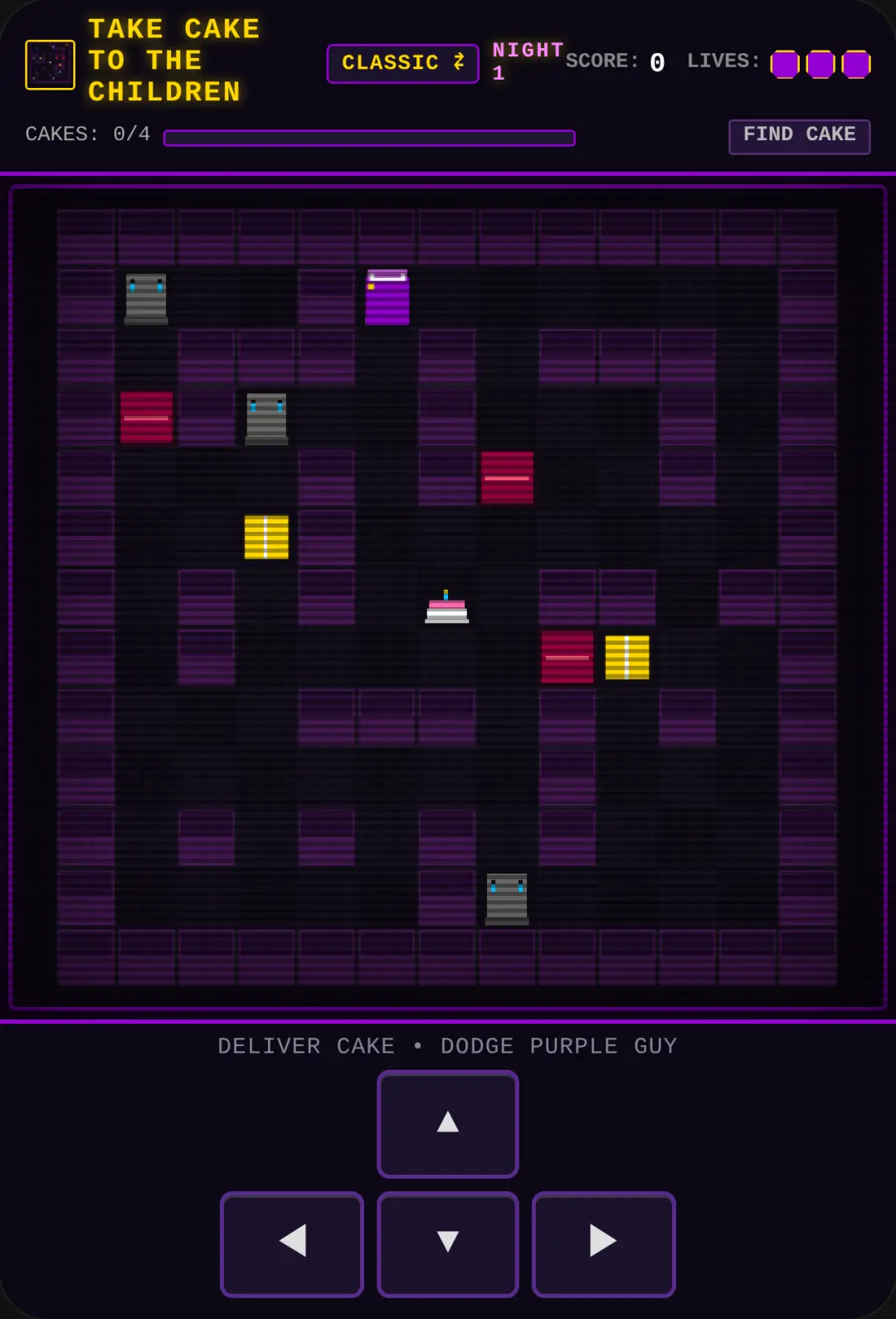 Take Cake to the Children - 8-Bit Horror Arcade cover