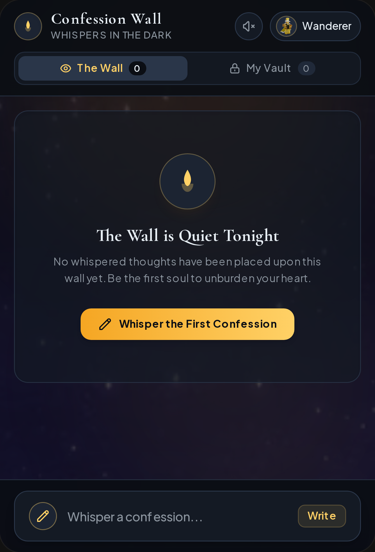 Confession Wall • 2 cover