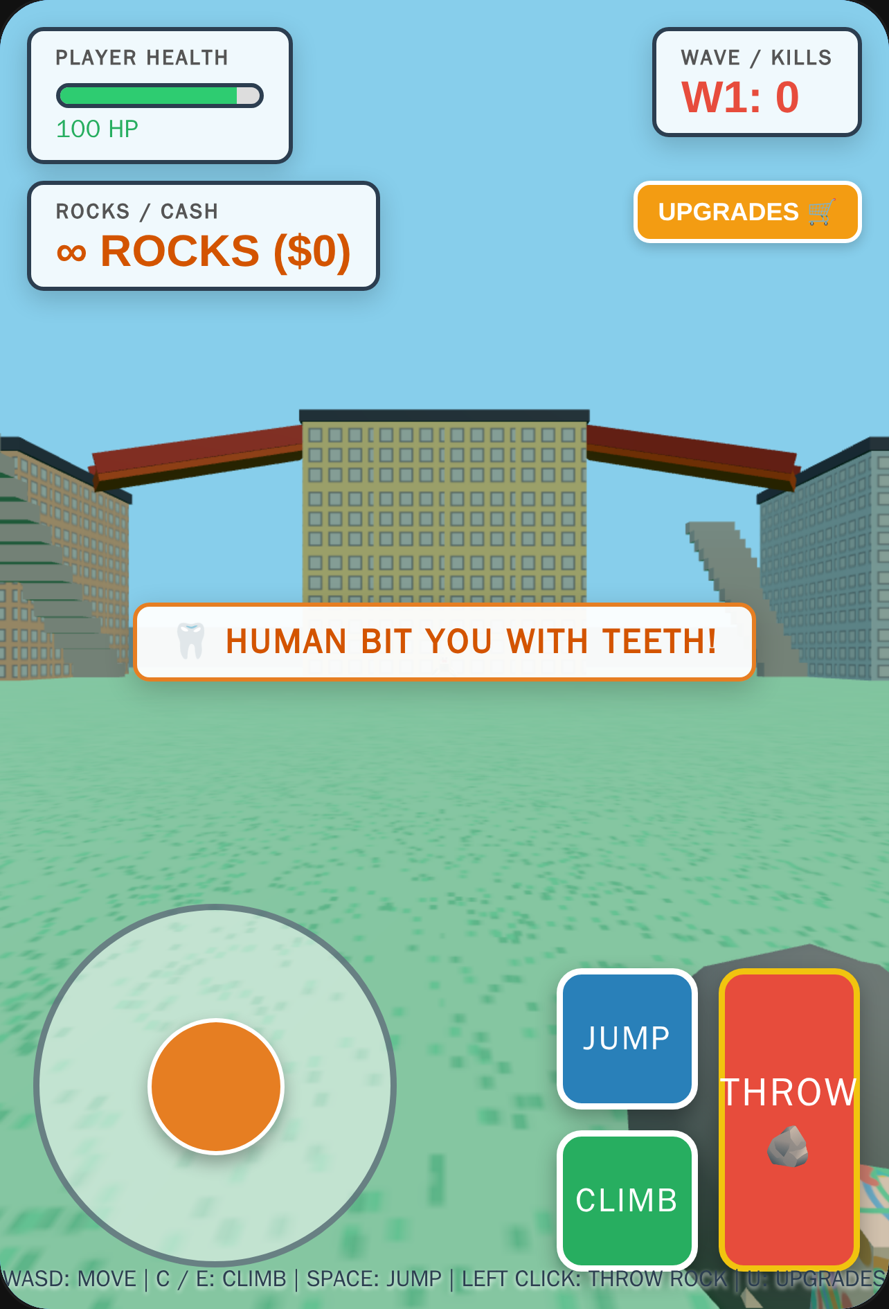 ROOFTOP ROCK THROWER: SILLY OUTDOOR MAYHEM cover