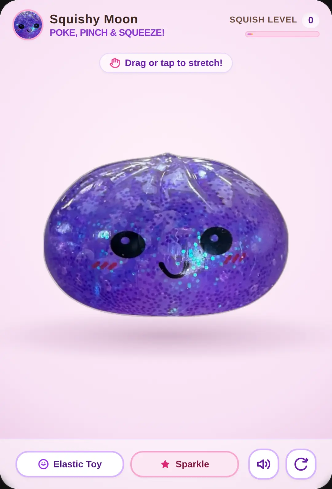 Squishy Toy - Glitter Dumpling cover