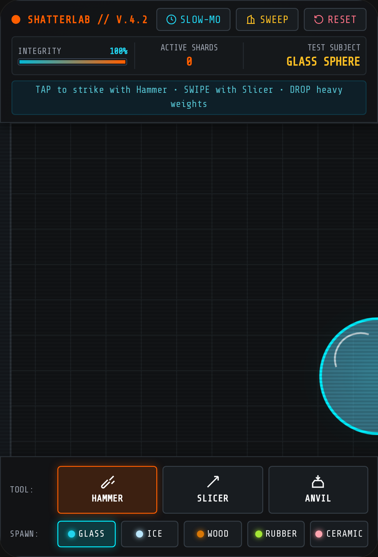 ShatterLab - Material Stress Testing Chamber cover