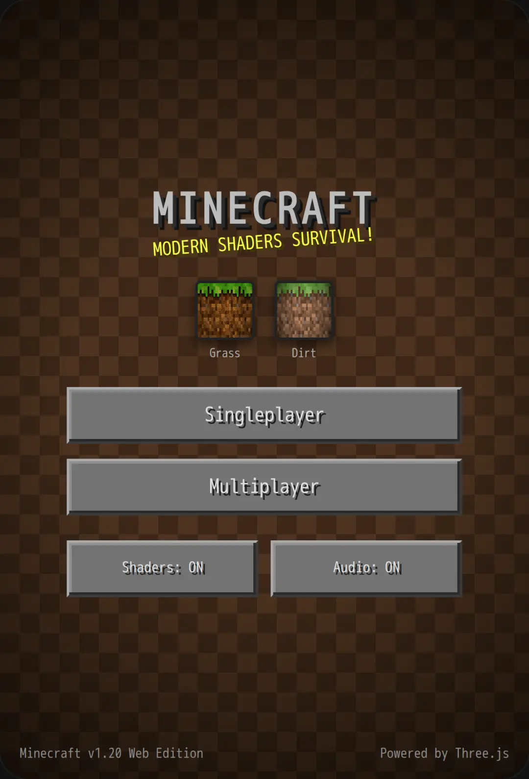 Minecraft Web Edition cover