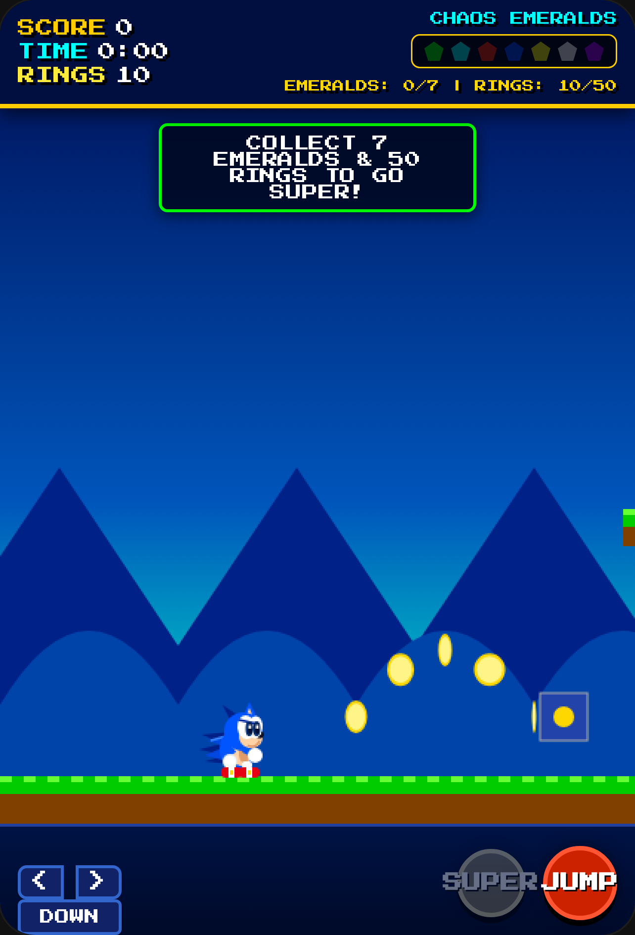 Sonic Chaos Dash: Super Transformation cover