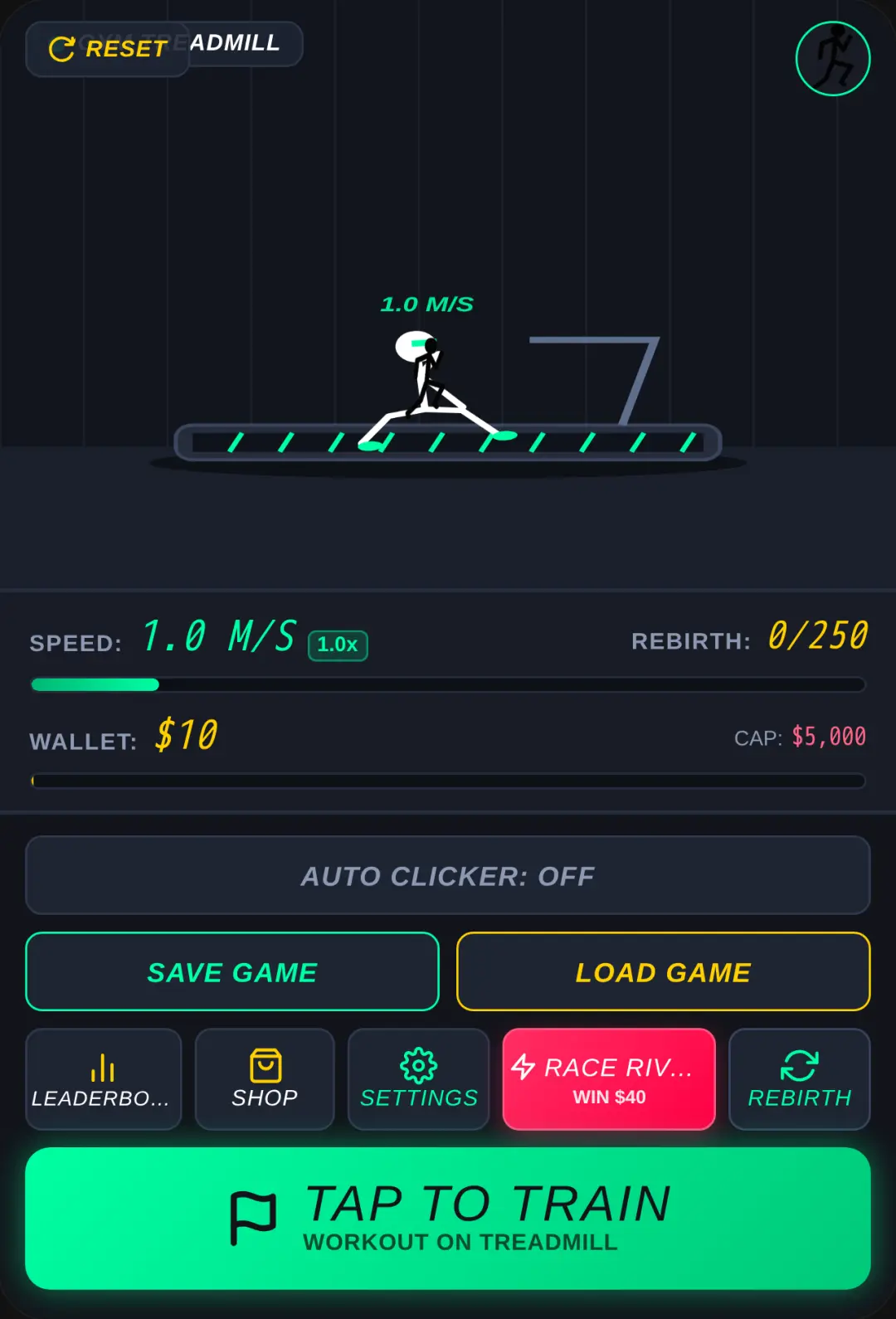 Stickman Speed Runner: Treadmill & Rival Races cover
