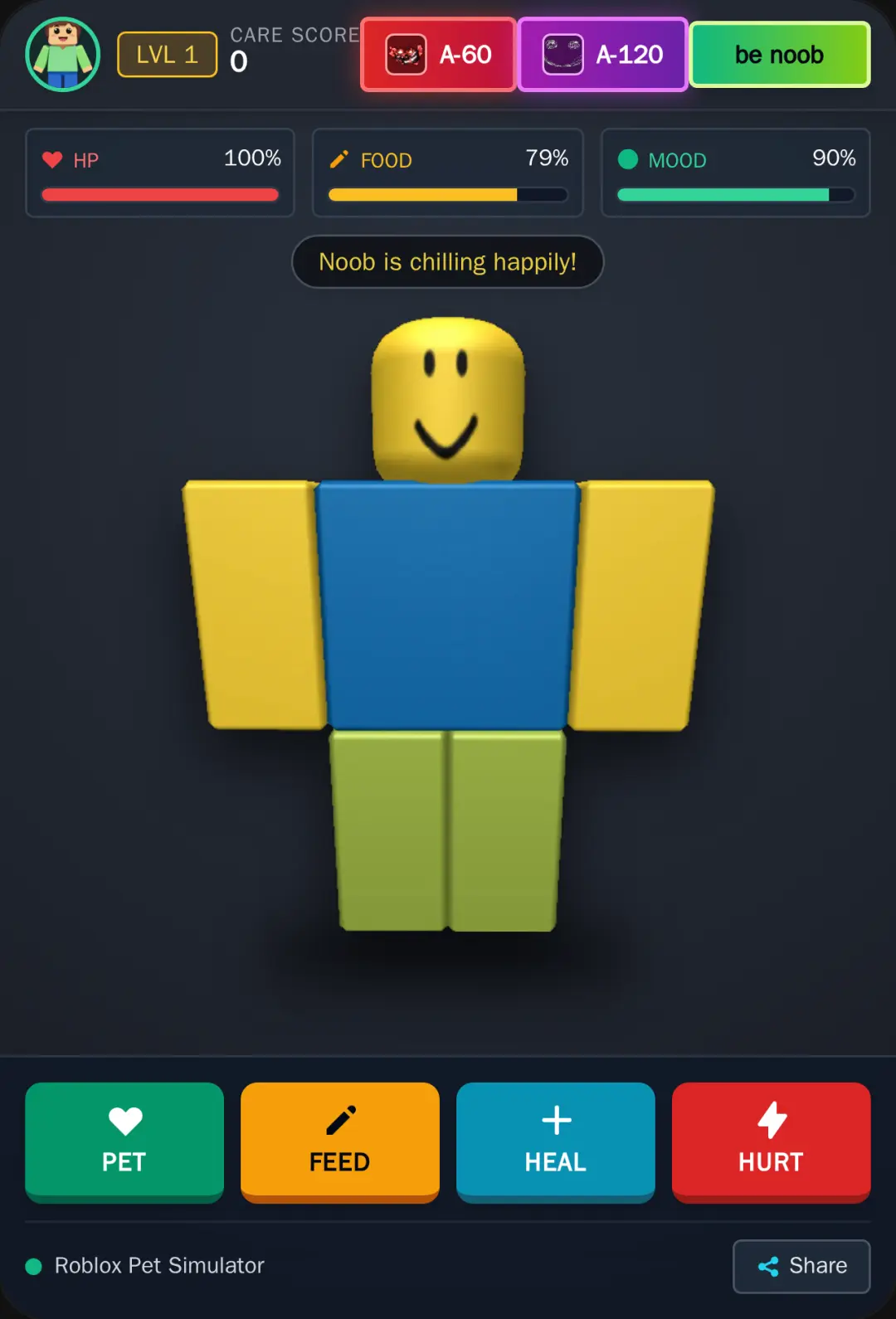 (Be noob feature) Take Care of Noob (wip) cover