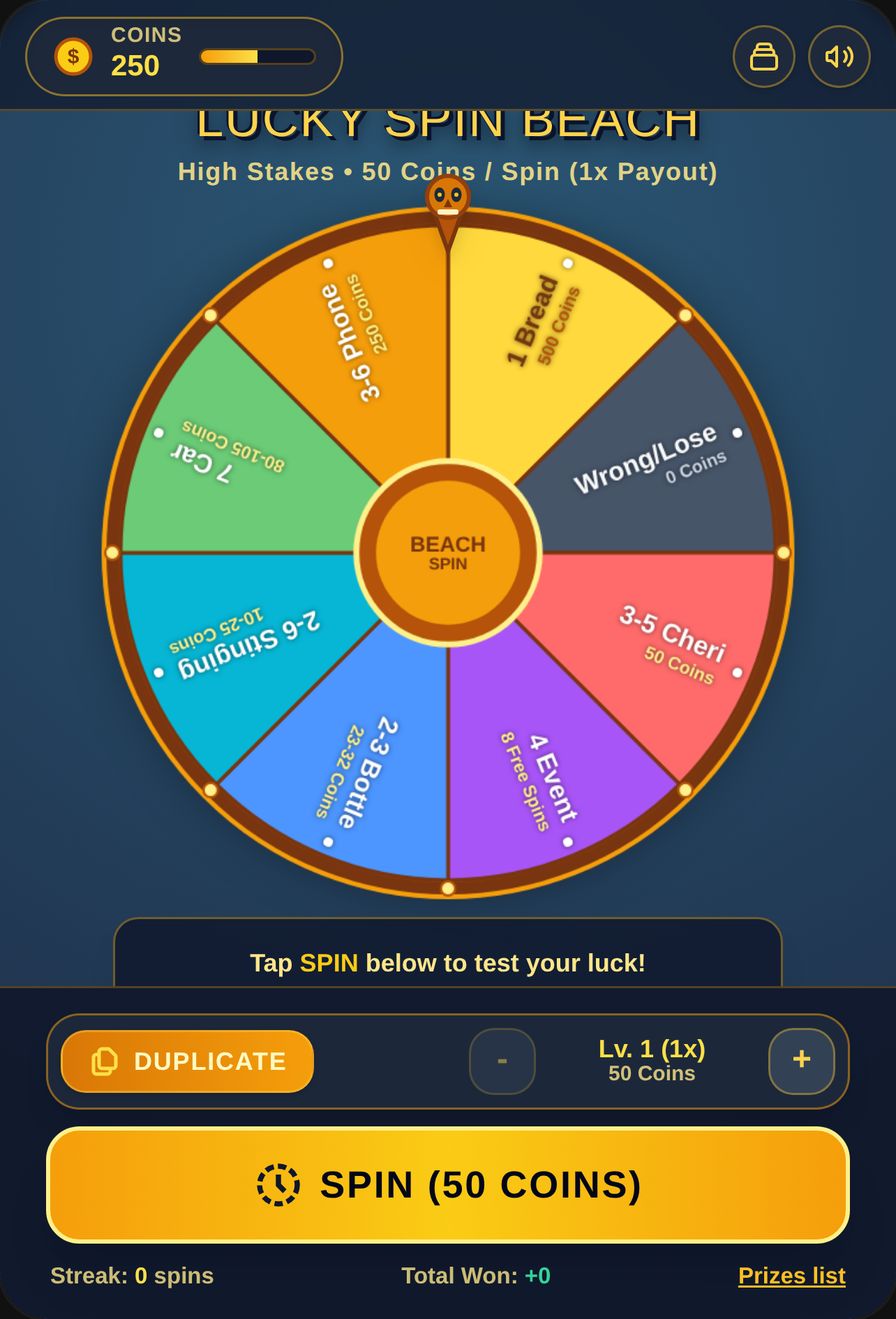 Lucky Spin Beach cover