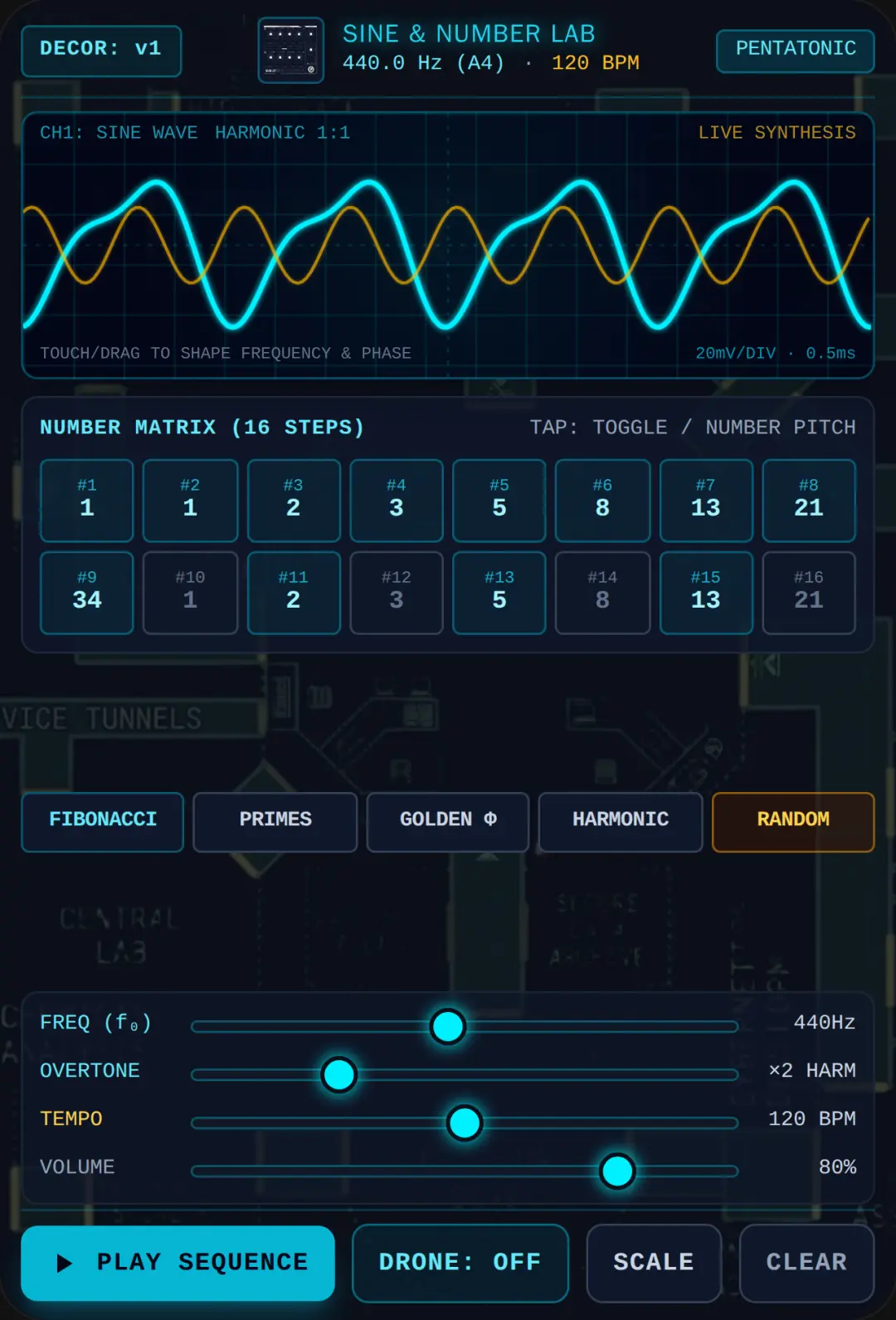 SINE & NUMBER LAB V3 cover