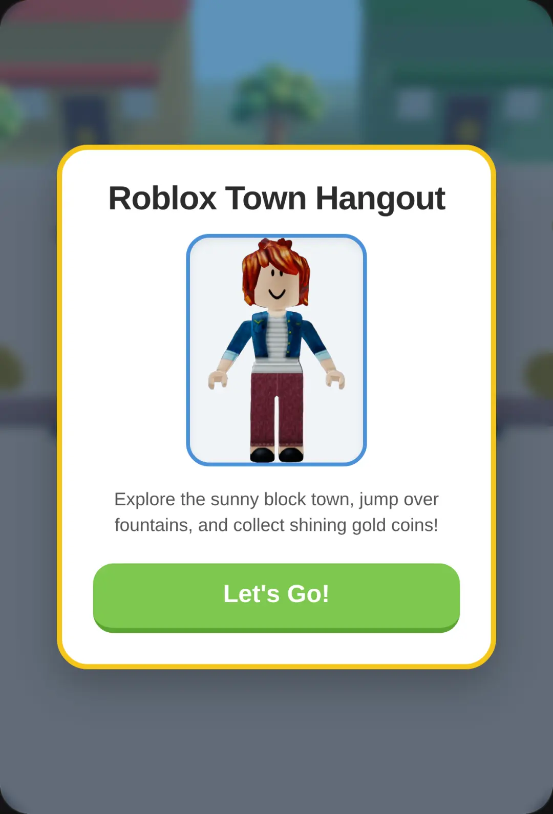 Roblox Town Hangout cover