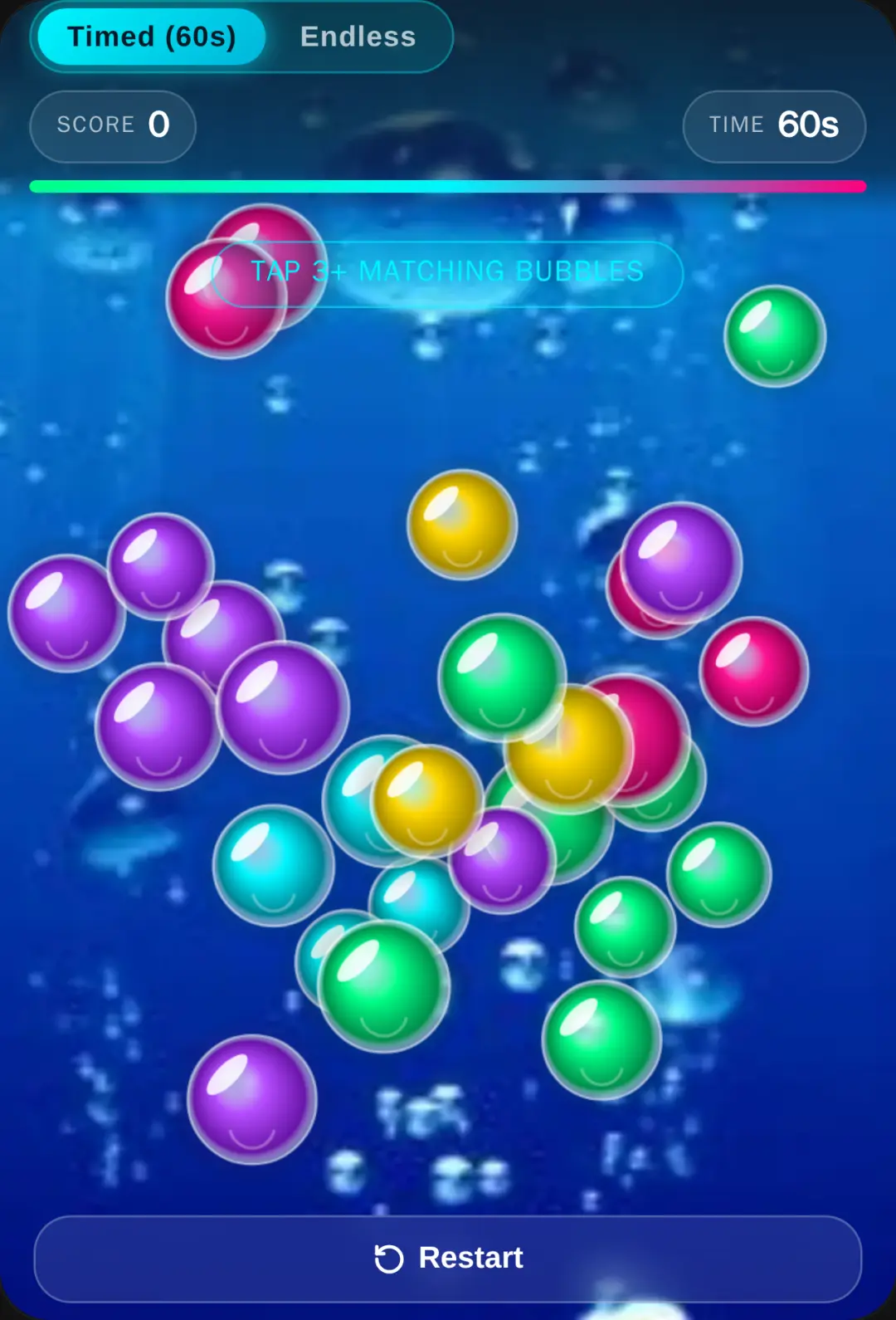 Aqua Bubble Pop cover