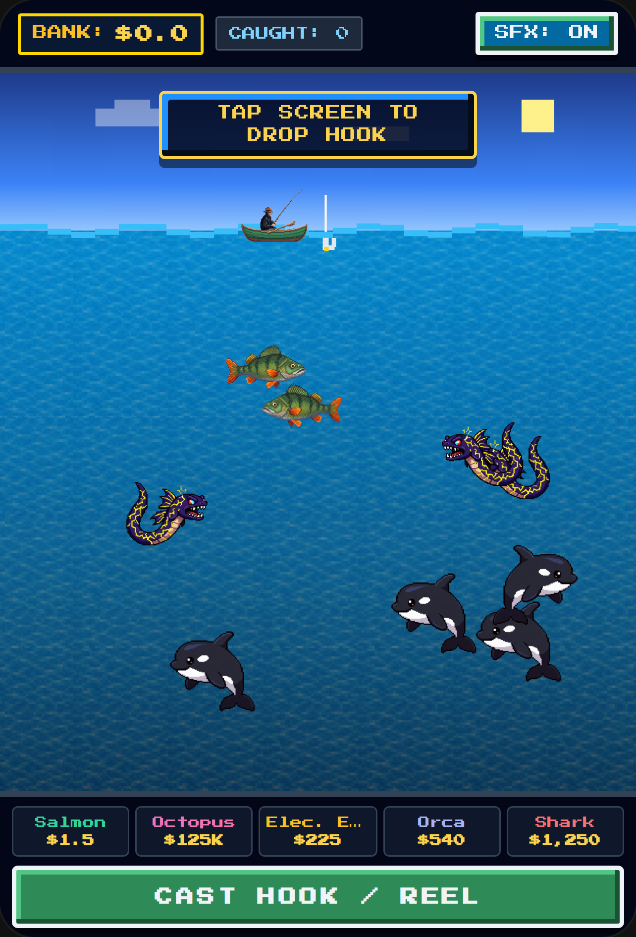 Pixel Ocean Fishing cover