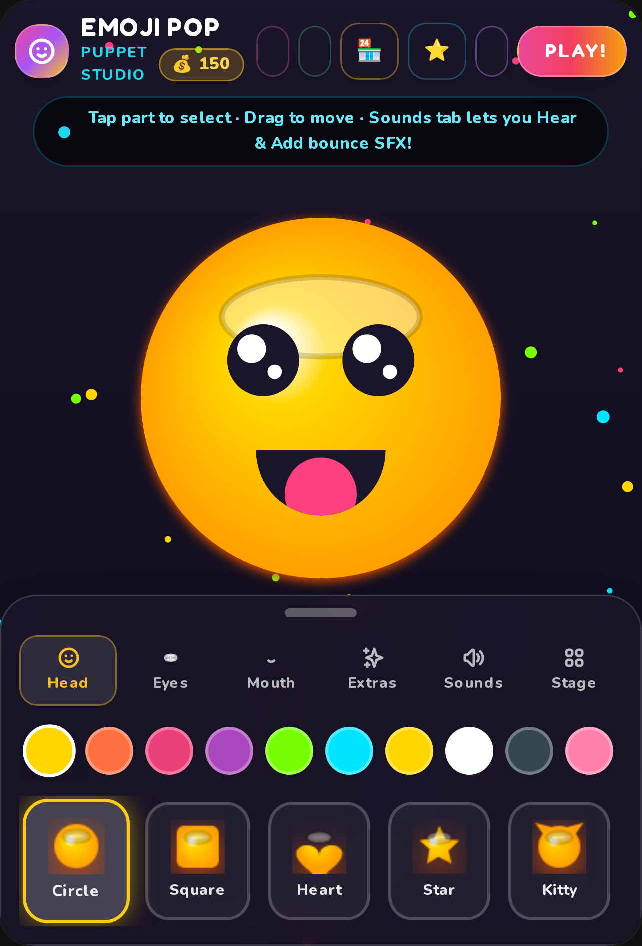 Emoji Maker & Mini-Games Playground cover