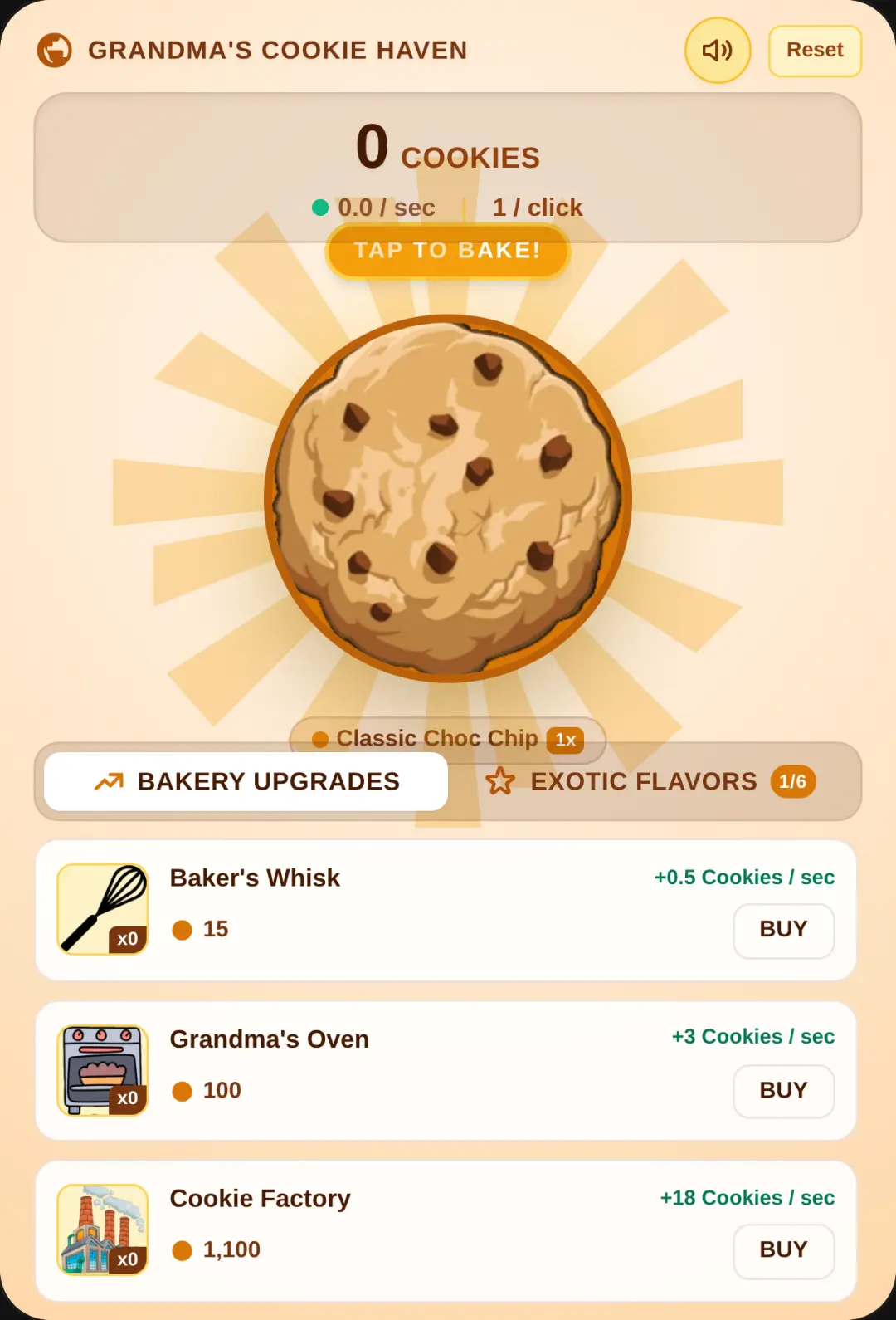 COOKIE CLICKET cover