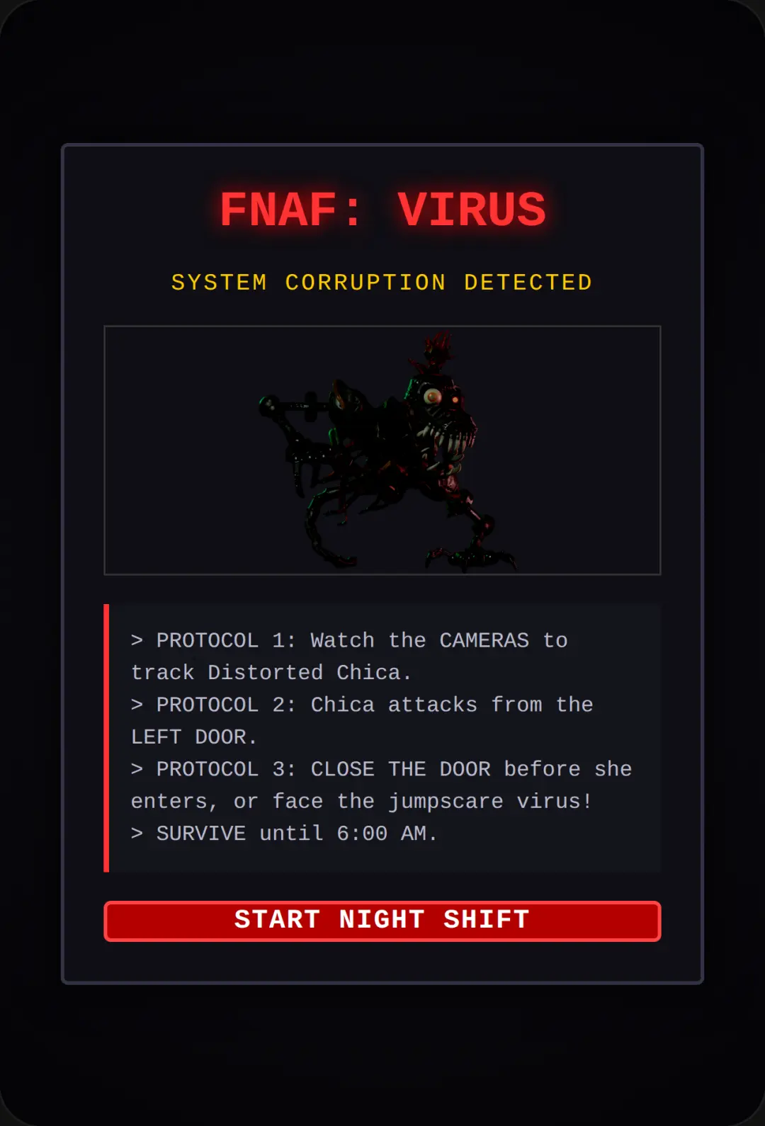 FNAF: SYSTEM CORRUPT cover
