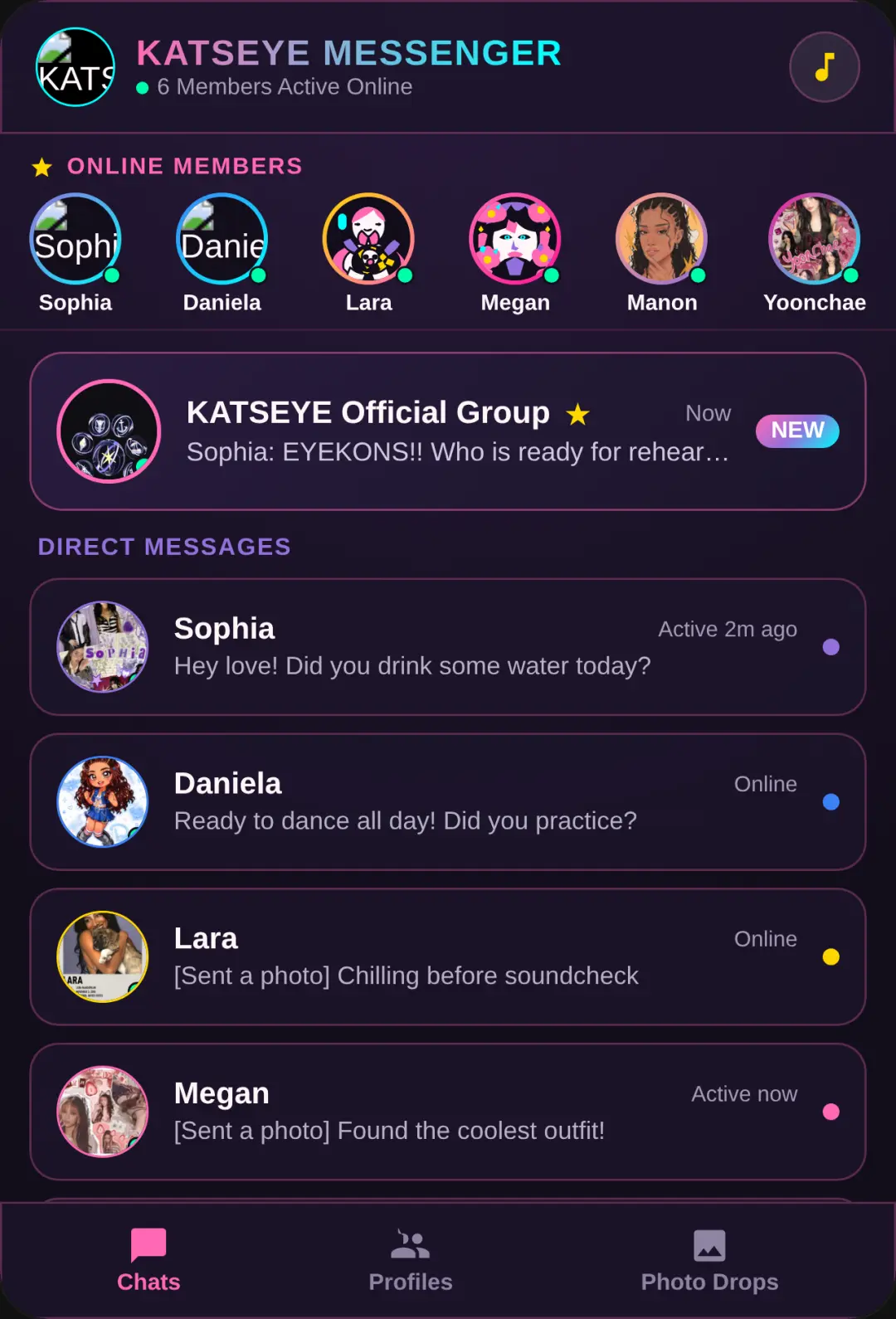 KATSEYE Chat cover