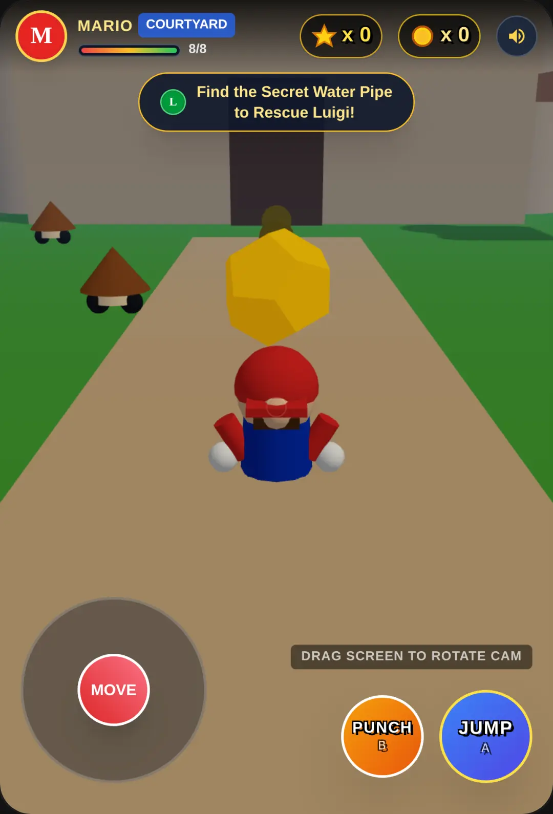 Super Mario 64 3D cover