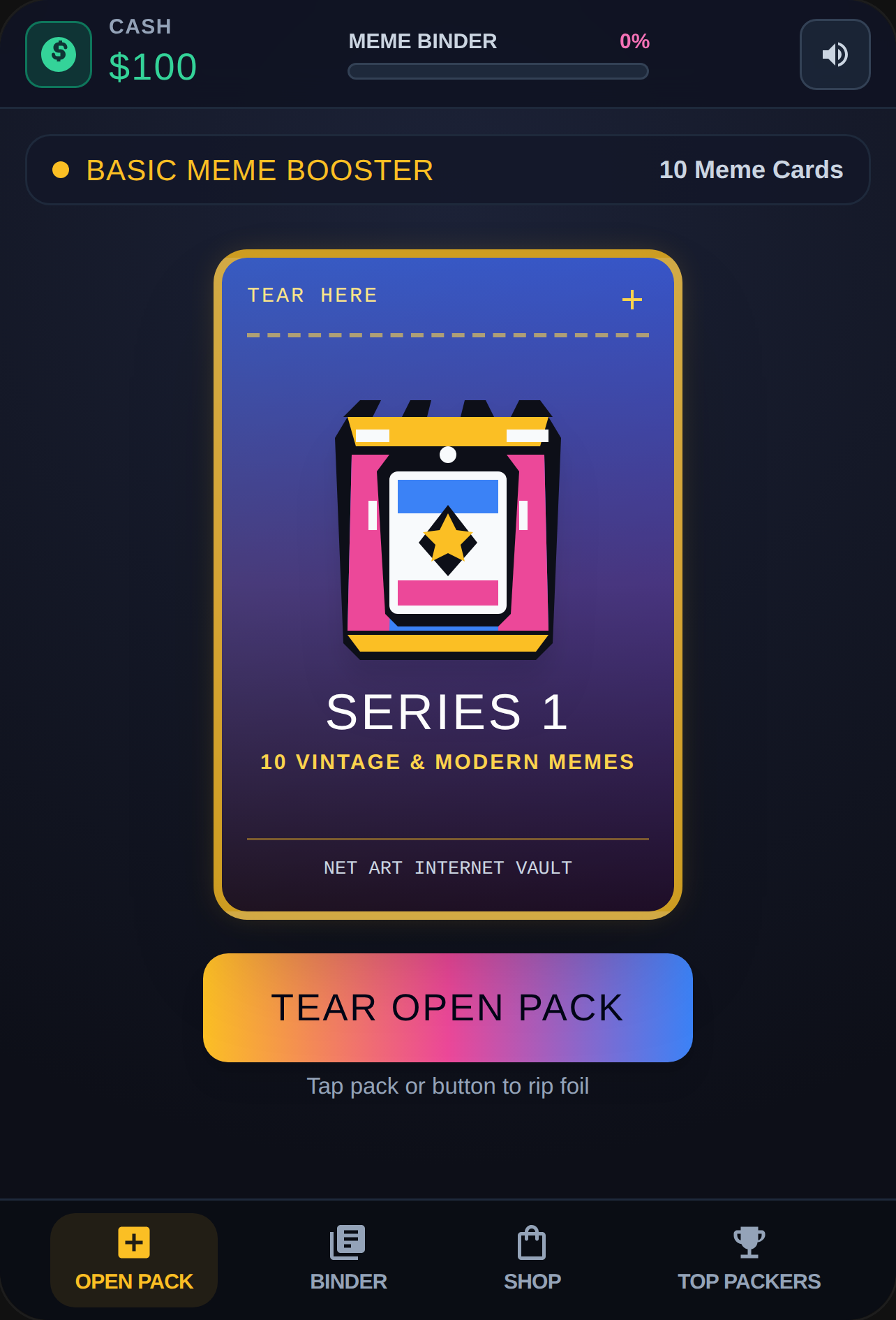 Meme Pack Tycoon cover