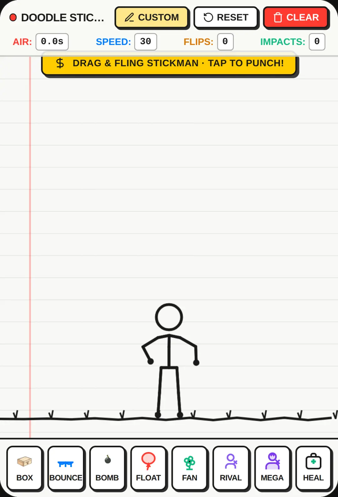 Doodle Stickman Sandbox