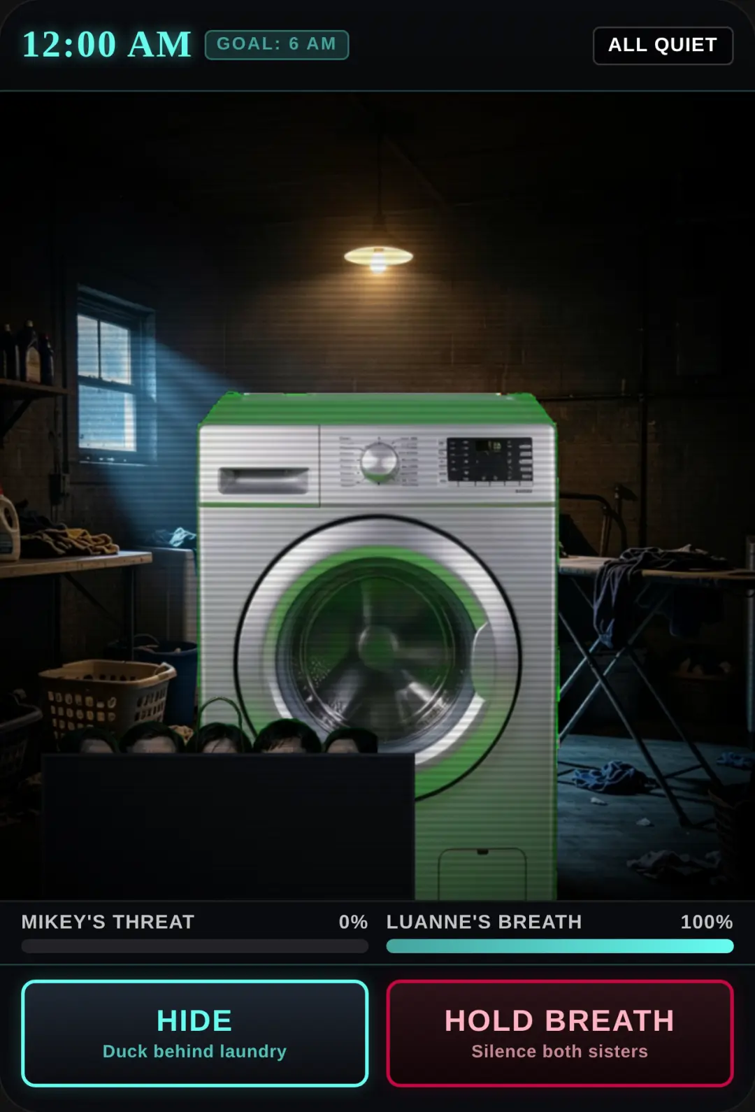 Mikey in the Washer: Survive to 6 AM cover