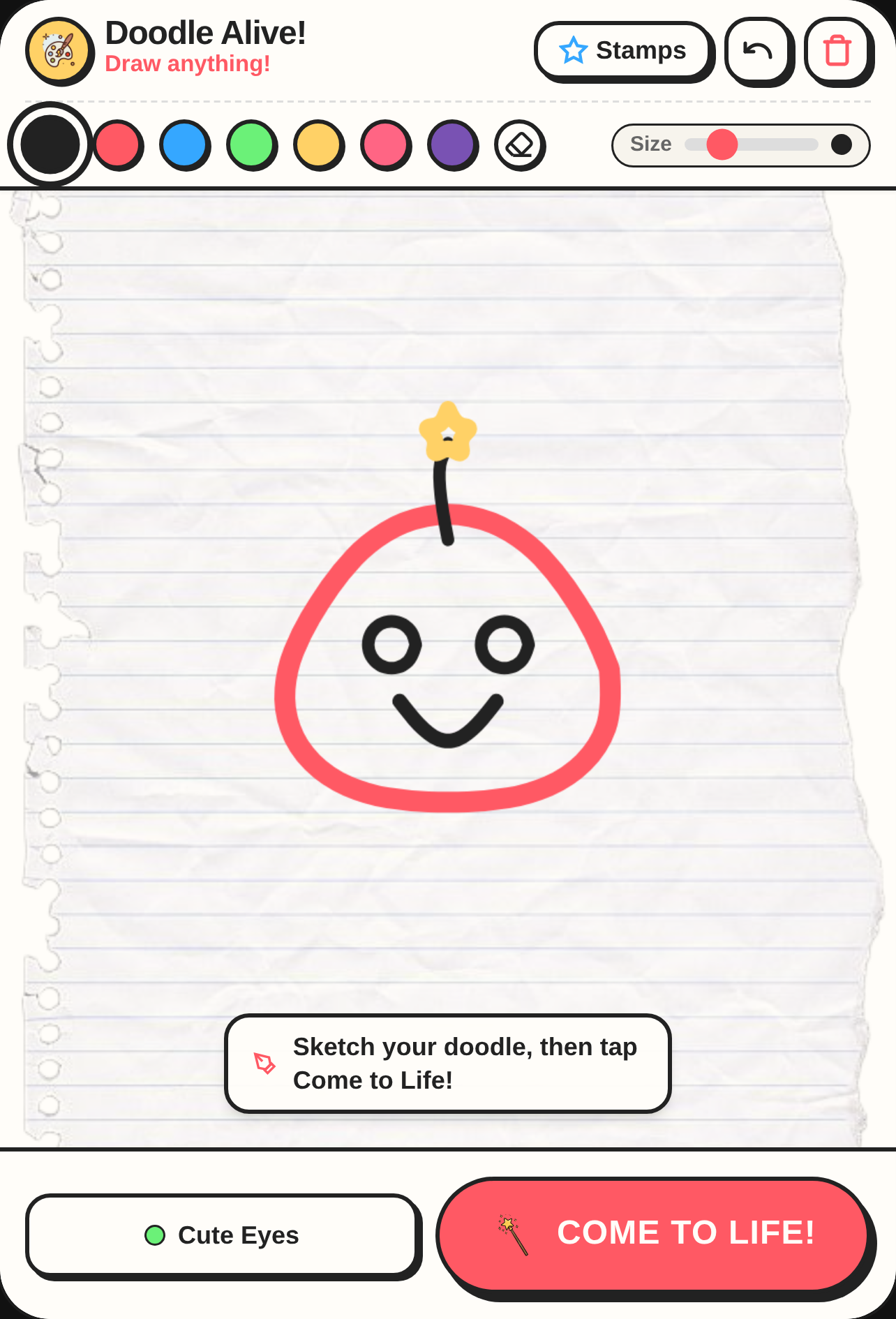 Doodle Alive - Hand-Drawn Creations Come to Life cover
