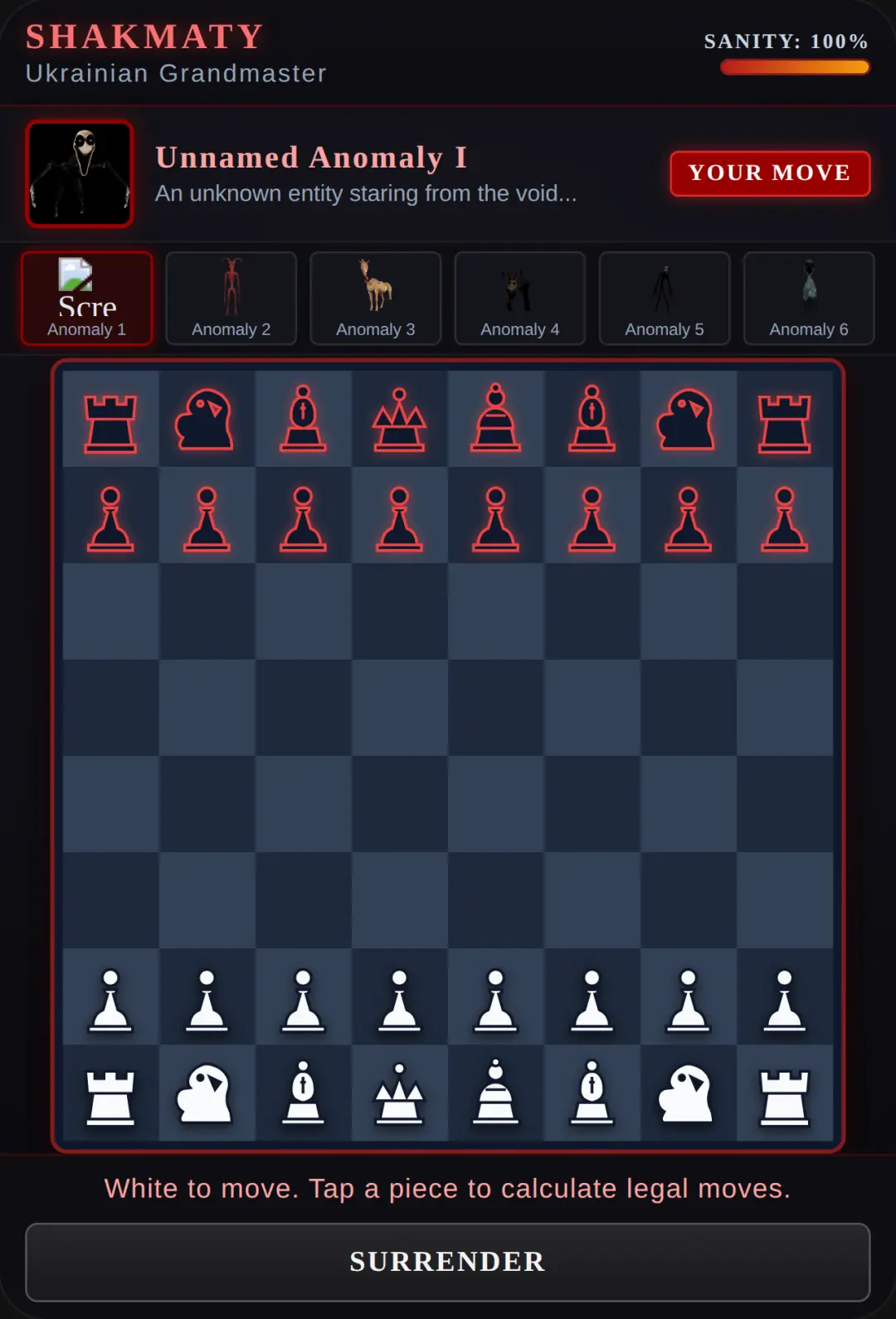 Shakmaty: Grandmaster in the Abyss cover
