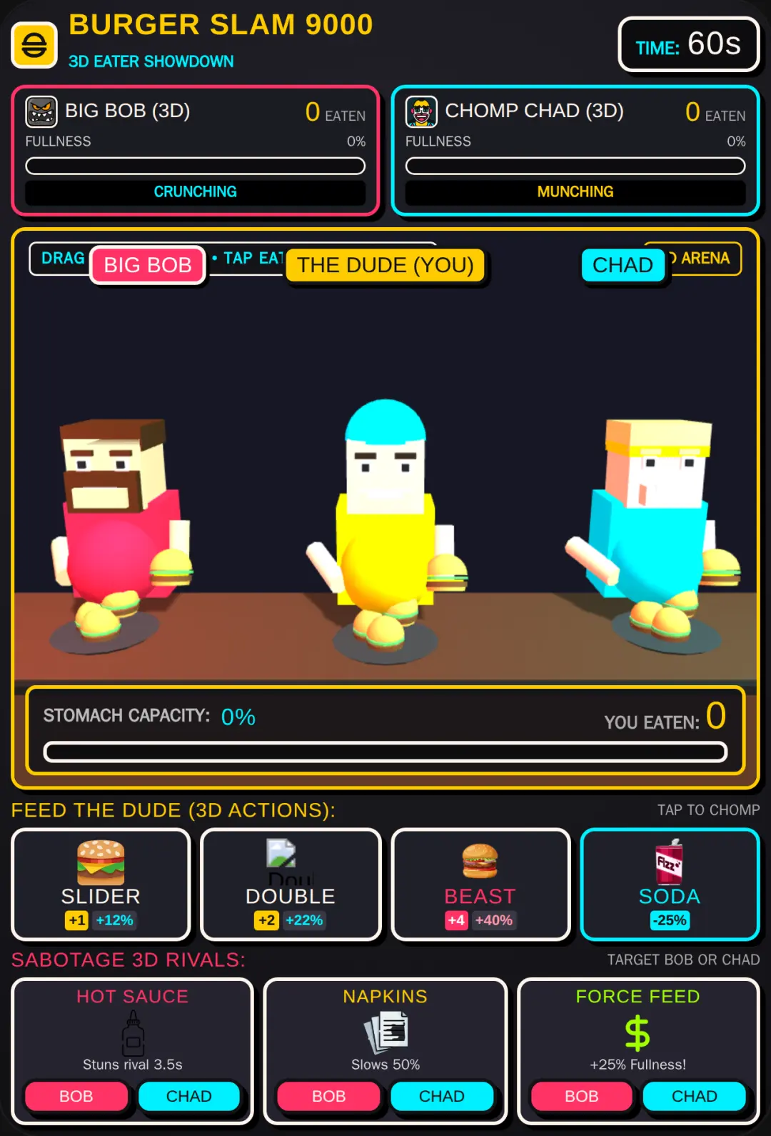 Burger Slam 9000 - 3D Eating Showdown cover