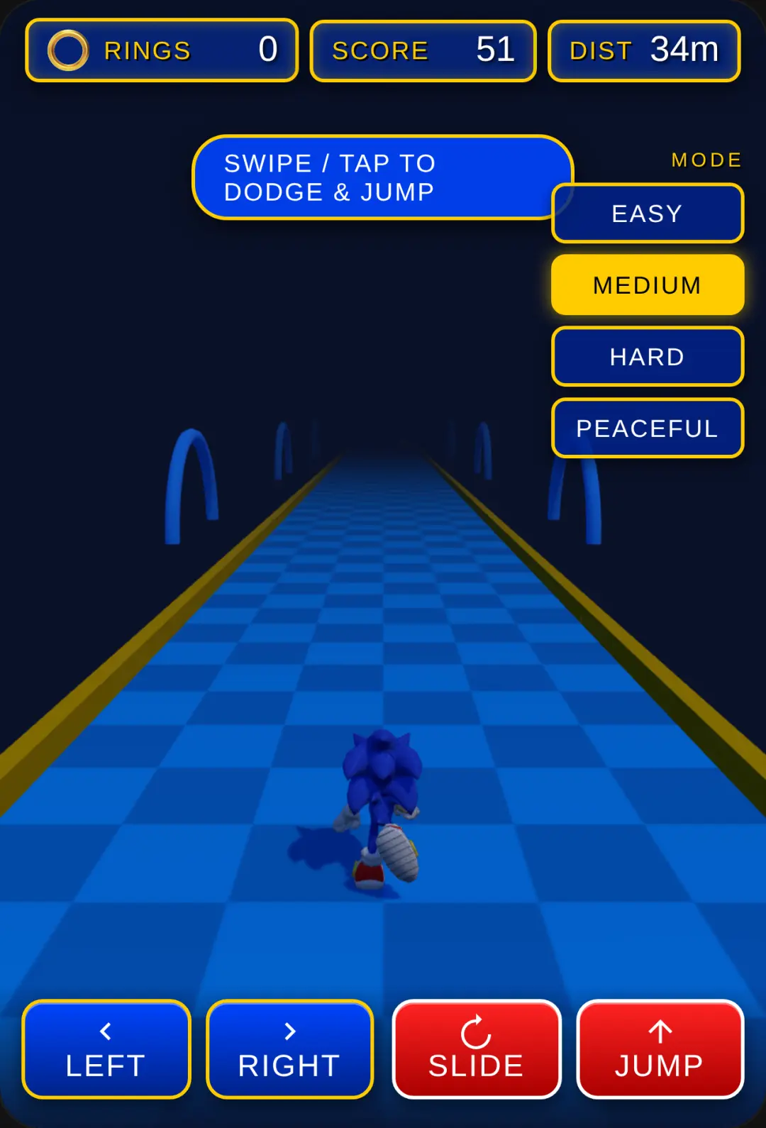 Sonic Hyper Dash 3D cover