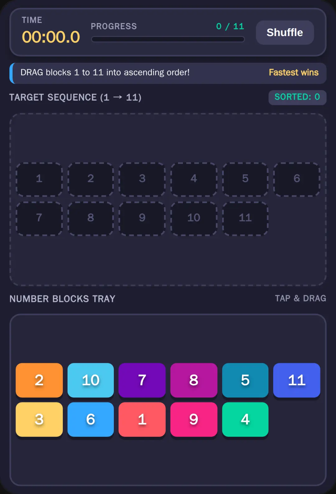 Number Blocks 1 to 11 cover
