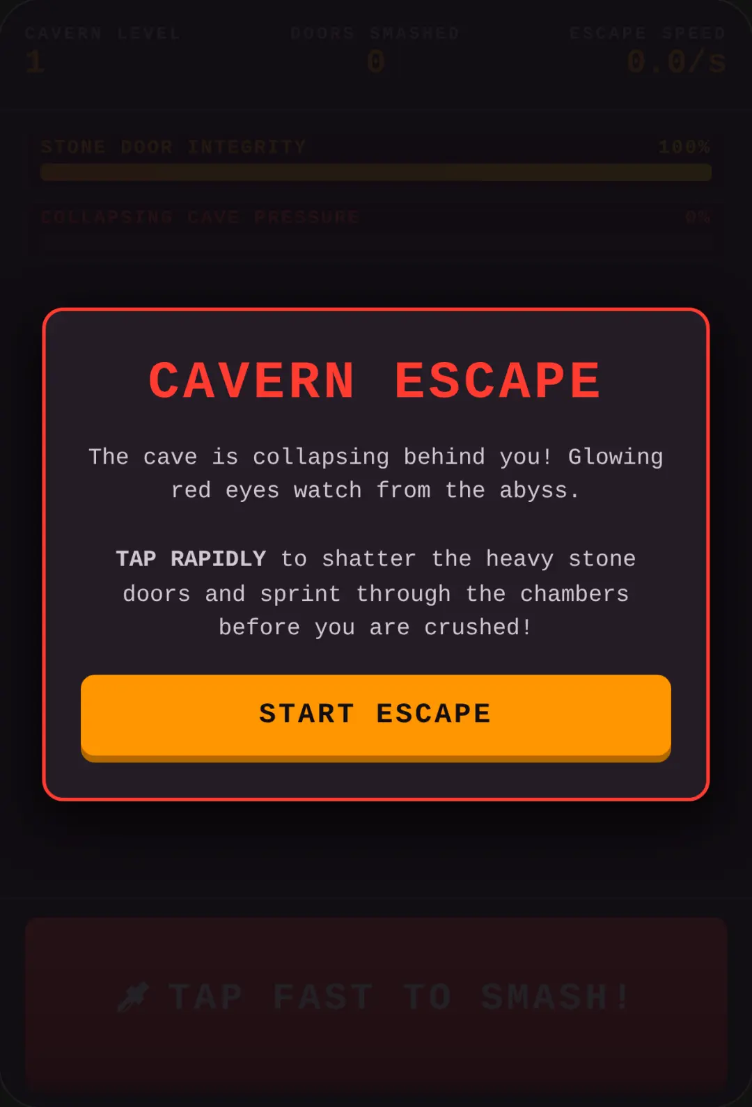 Cavern Escape: Tap Fast cover