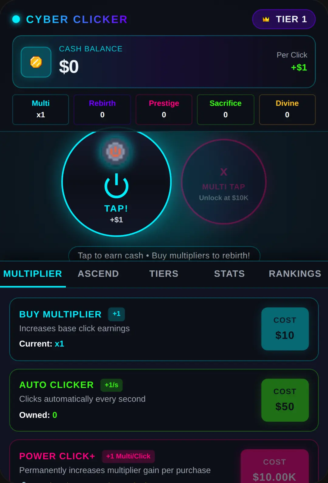 Cyber button(Update 1 .5) cover