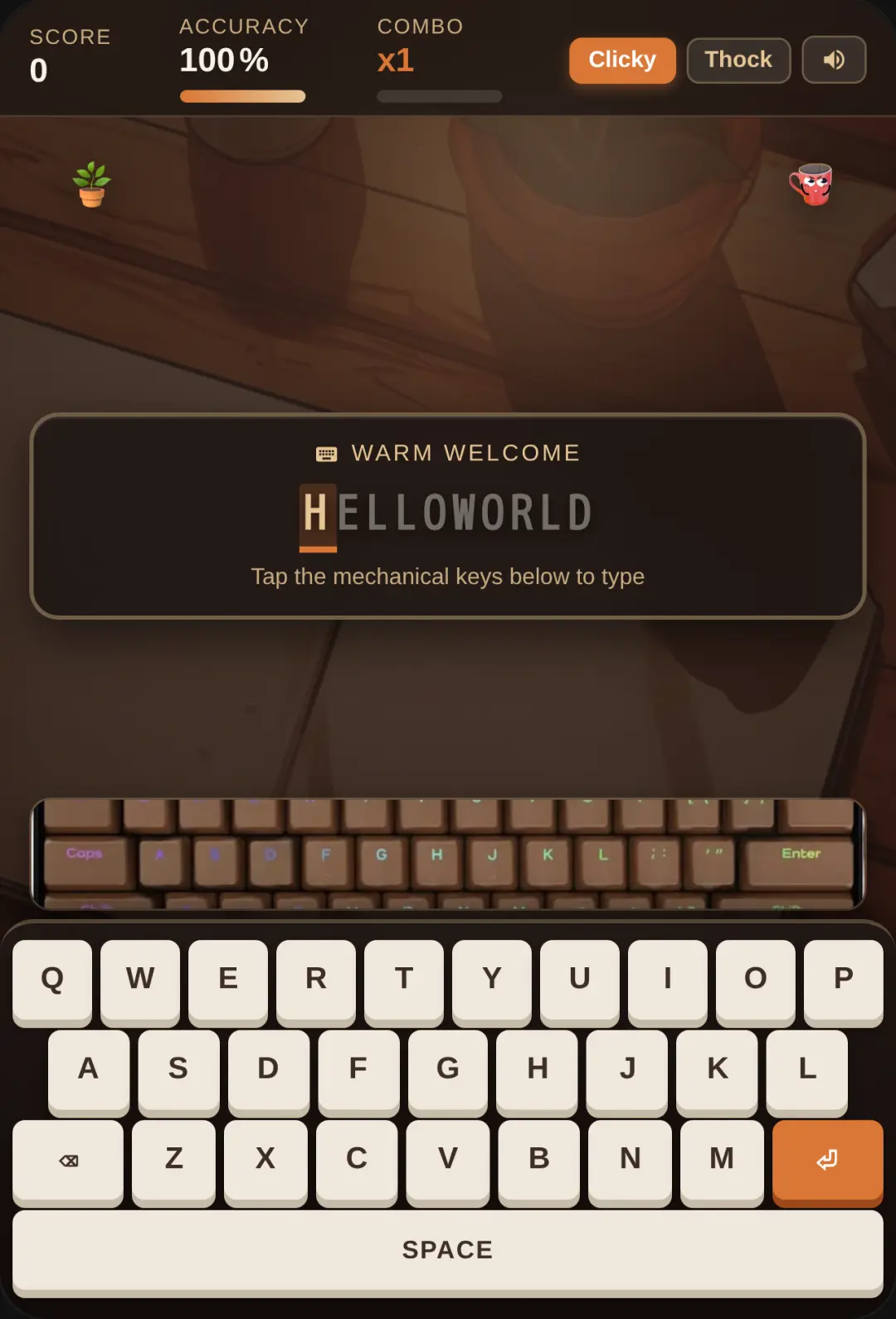 Cozy ASMR Keyboard cover